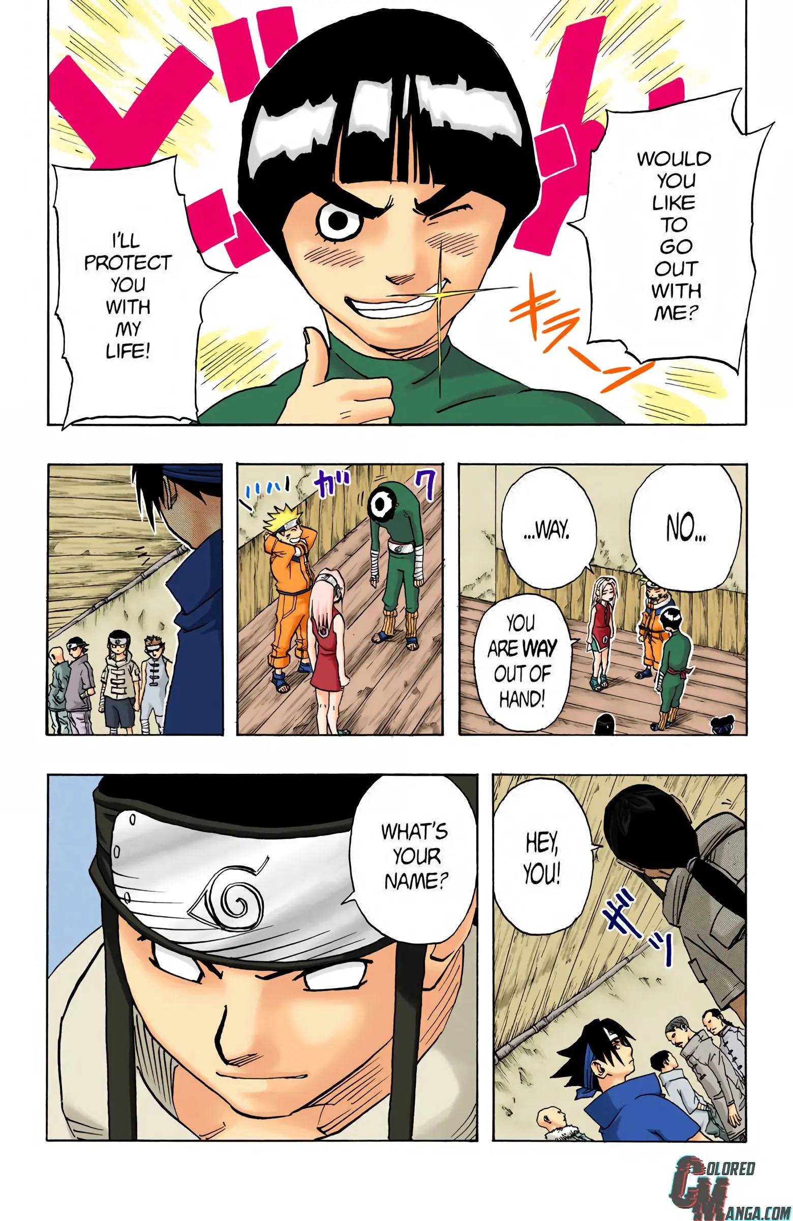 Naruto Colored Manga Online, chapter 36, page 16
