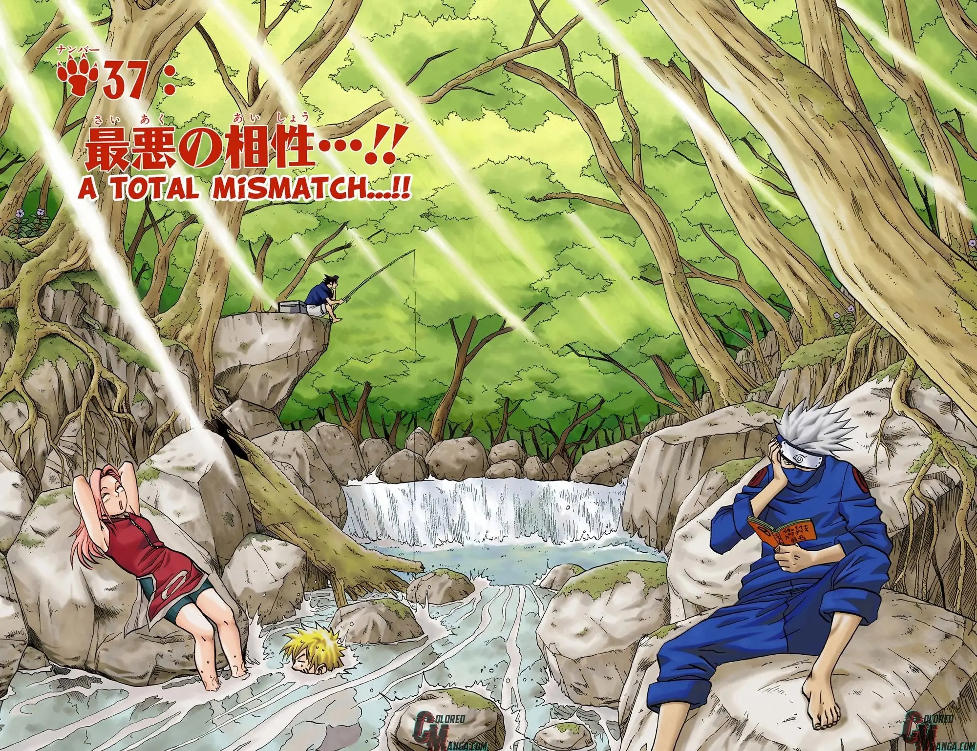 Naruto Colored Manga Online, chapter 37, page 8