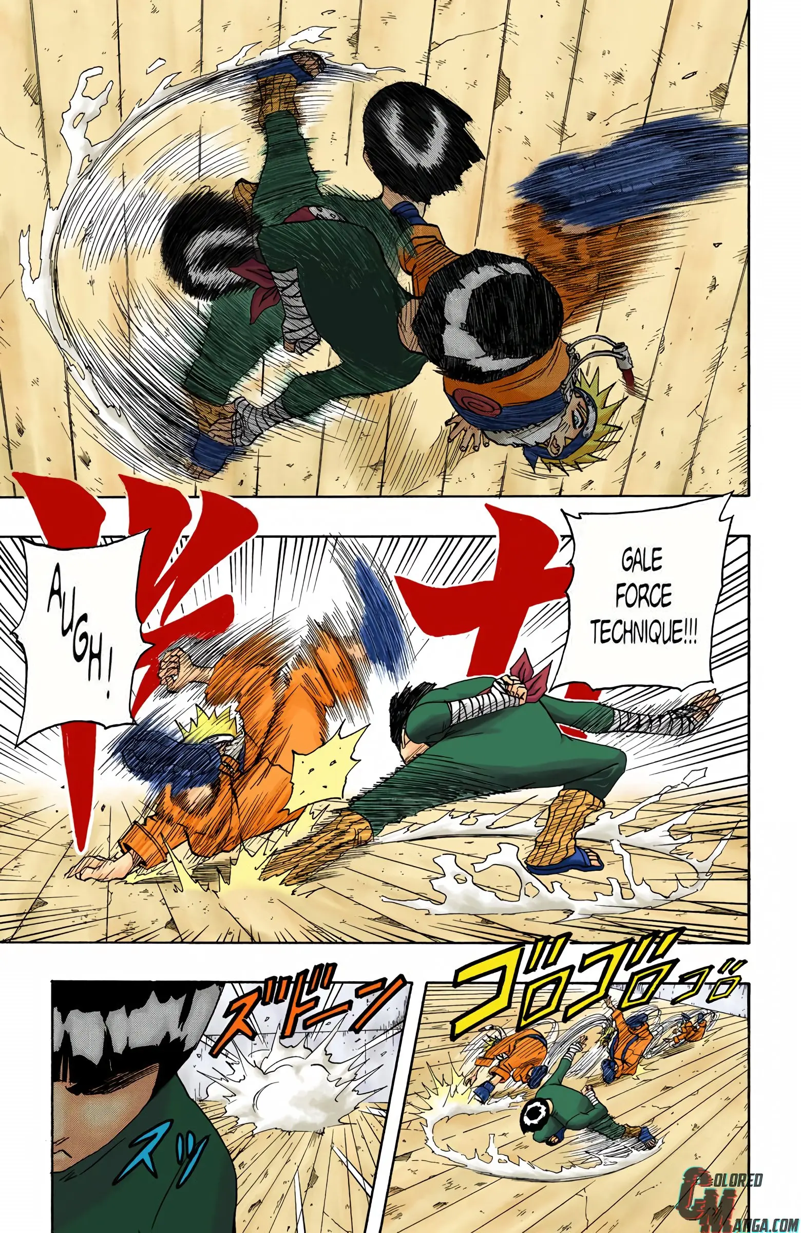 Naruto Colored Manga Online, chapter 37, page 14