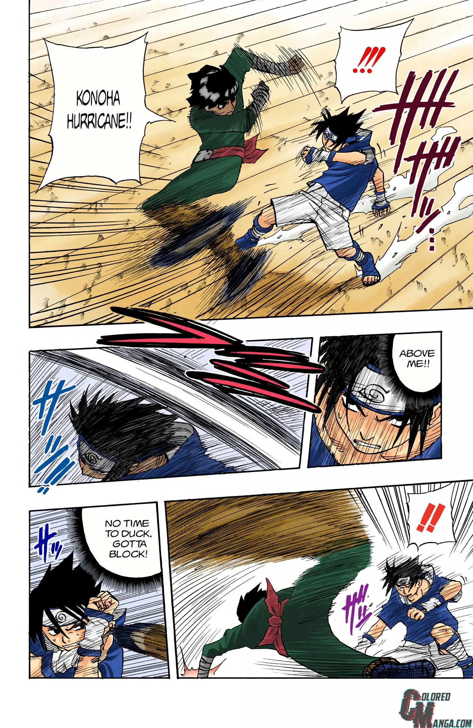 Naruto Colored Manga Online, chapter 37, page 17