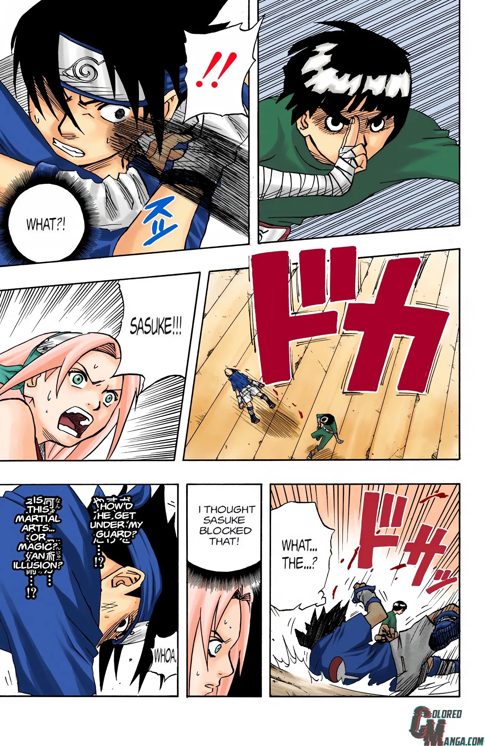 Naruto Colored Manga Online, chapter 37, page 18