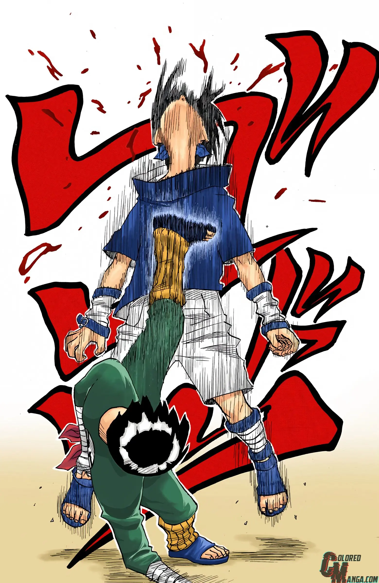 Naruto Colored Manga Online, chapter 37, page 21