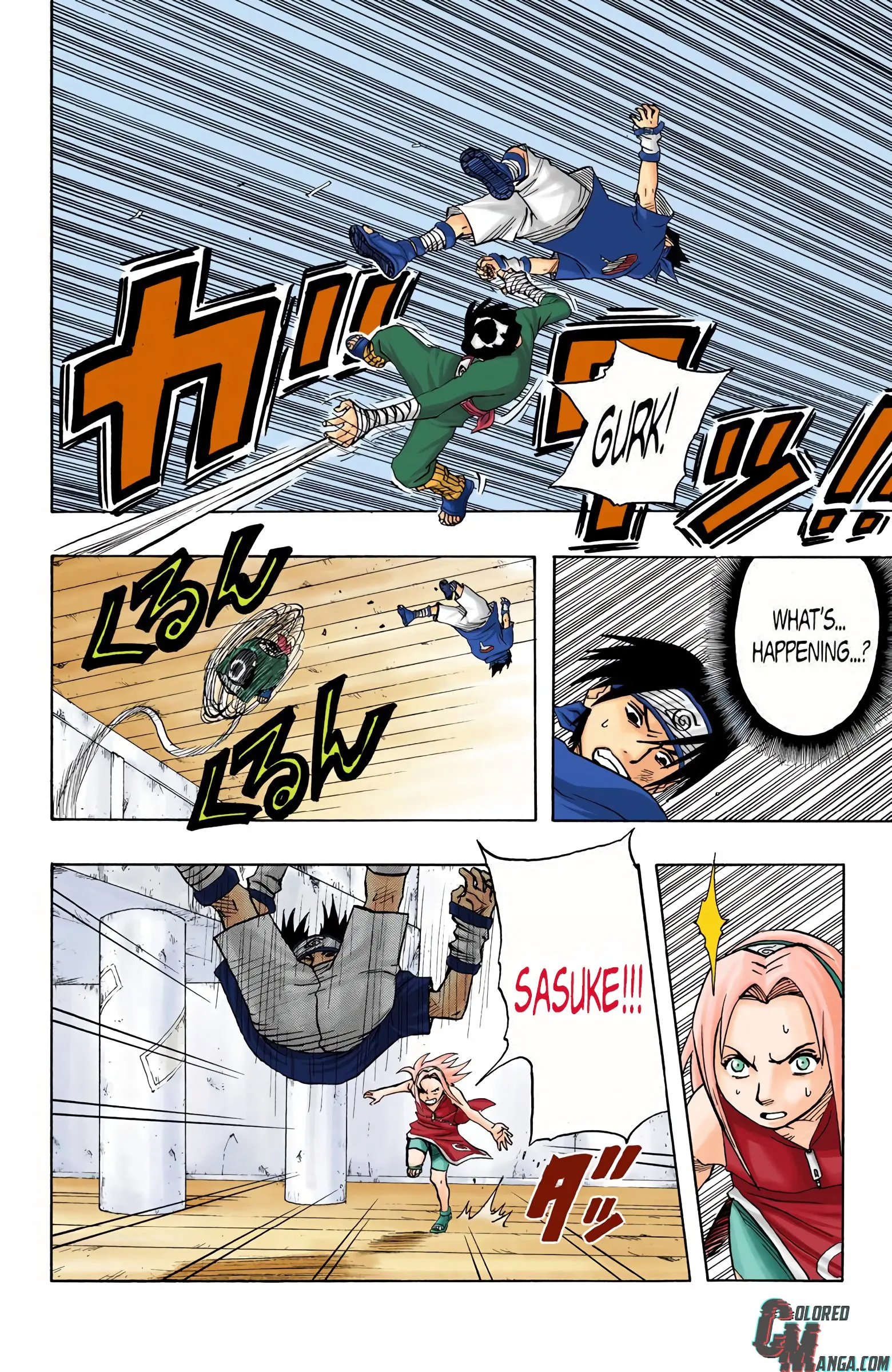 Naruto Colored Manga Online, chapter 38, page 2