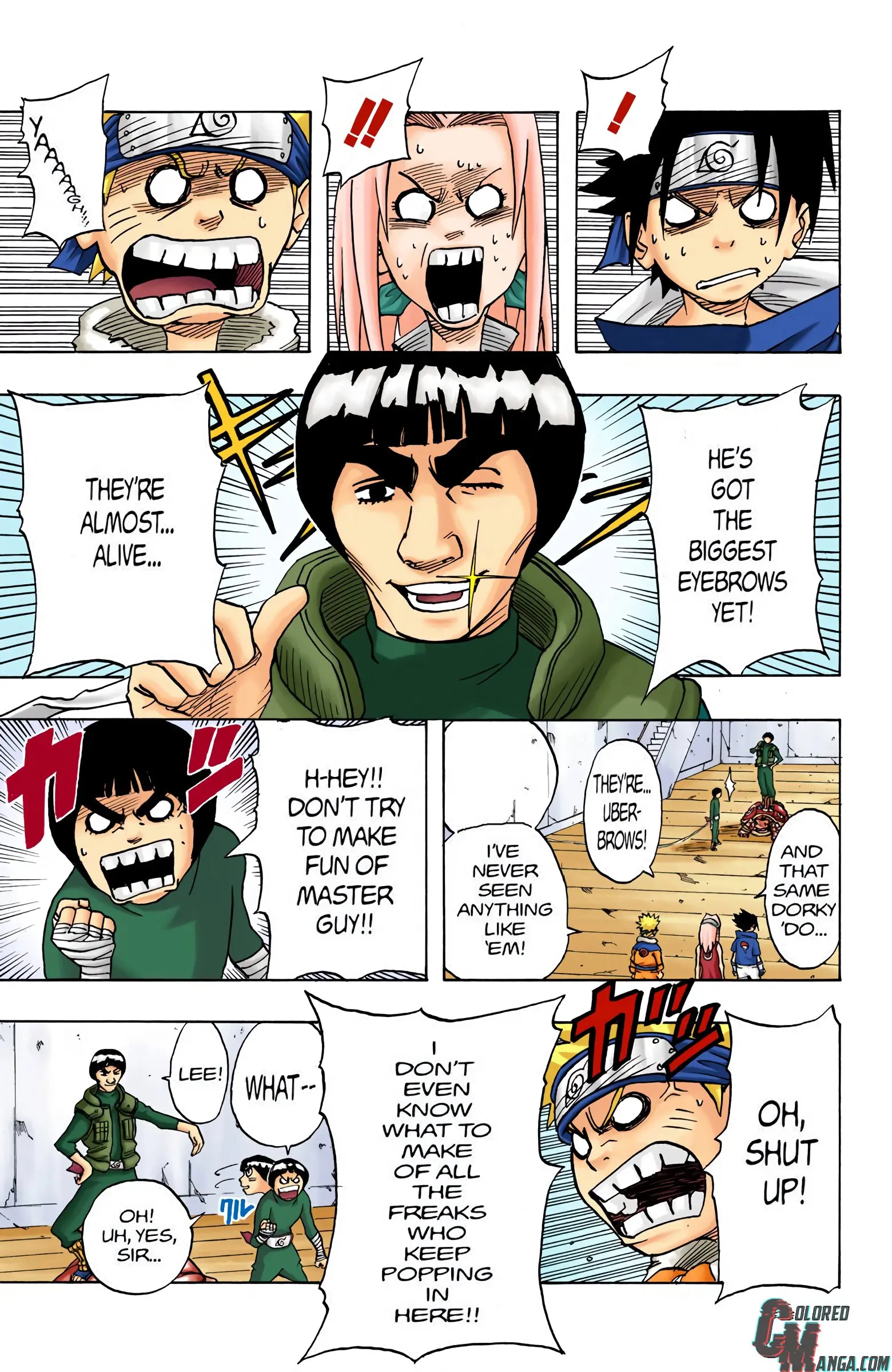 Naruto Colored Manga Online, chapter 38, page 7