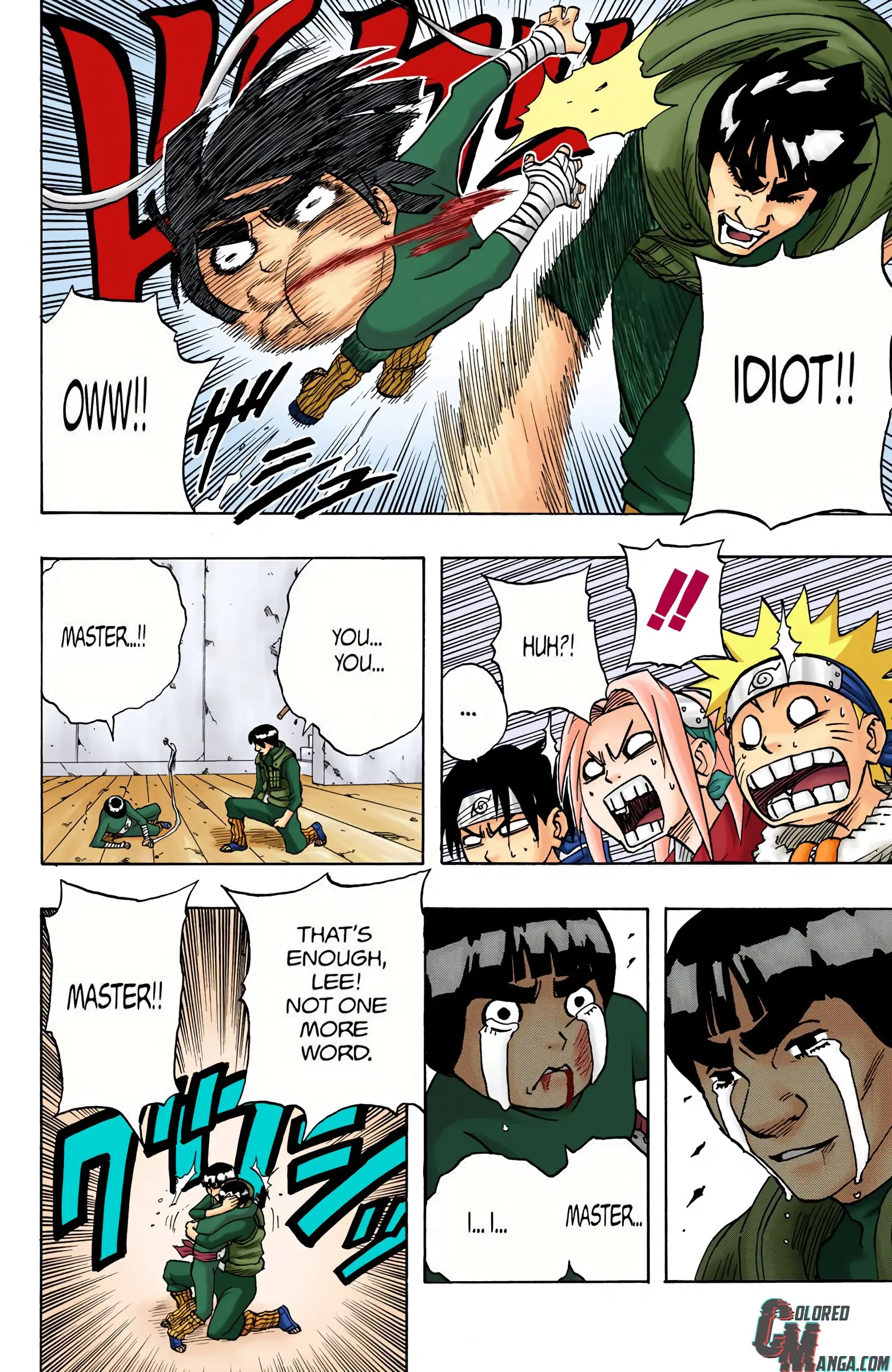 Naruto Colored Manga Online, chapter 38, page 8