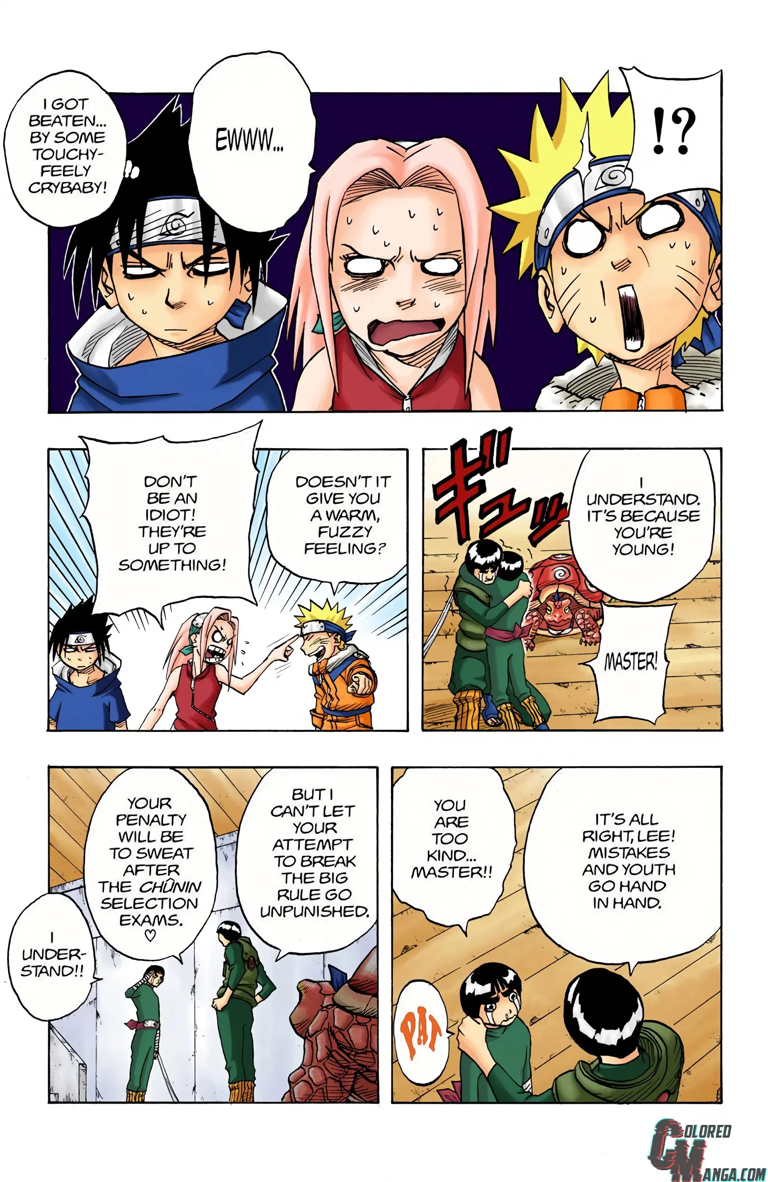 Naruto Colored Manga Online, chapter 38, page 9
