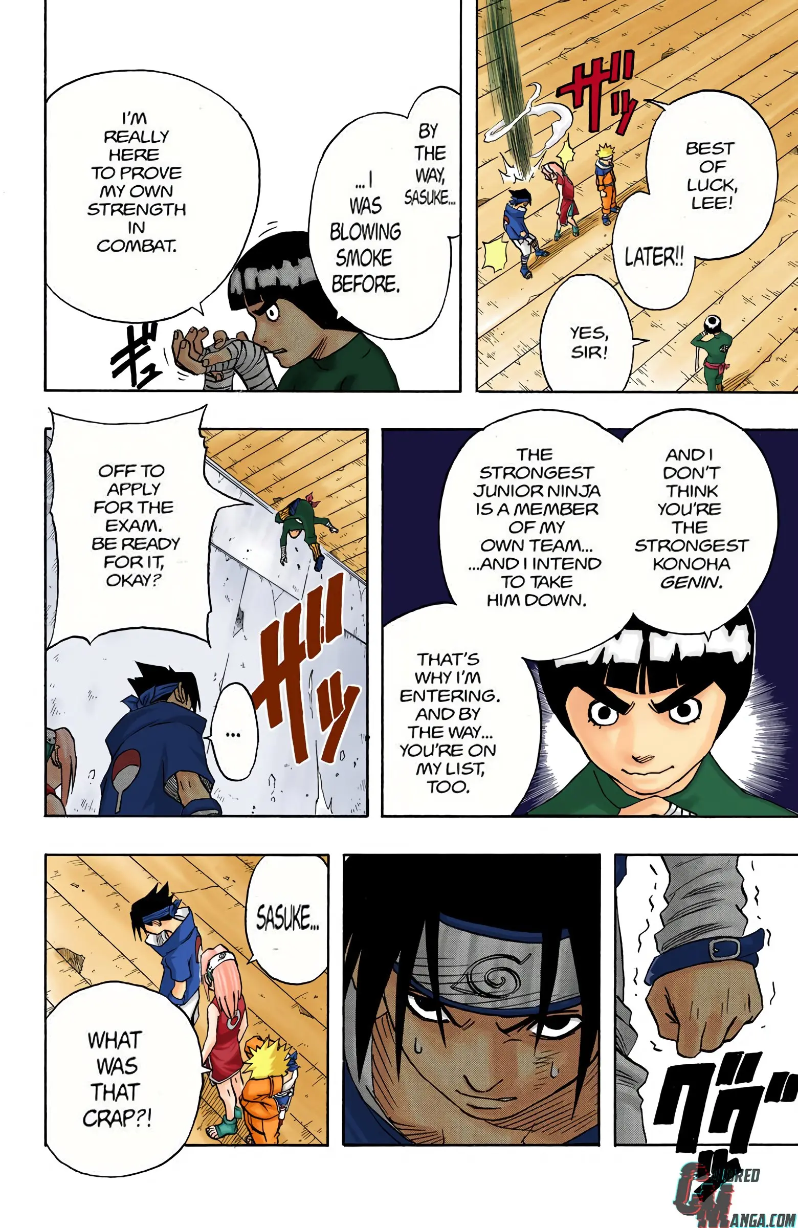 Naruto Colored Manga Online, chapter 38, page 14