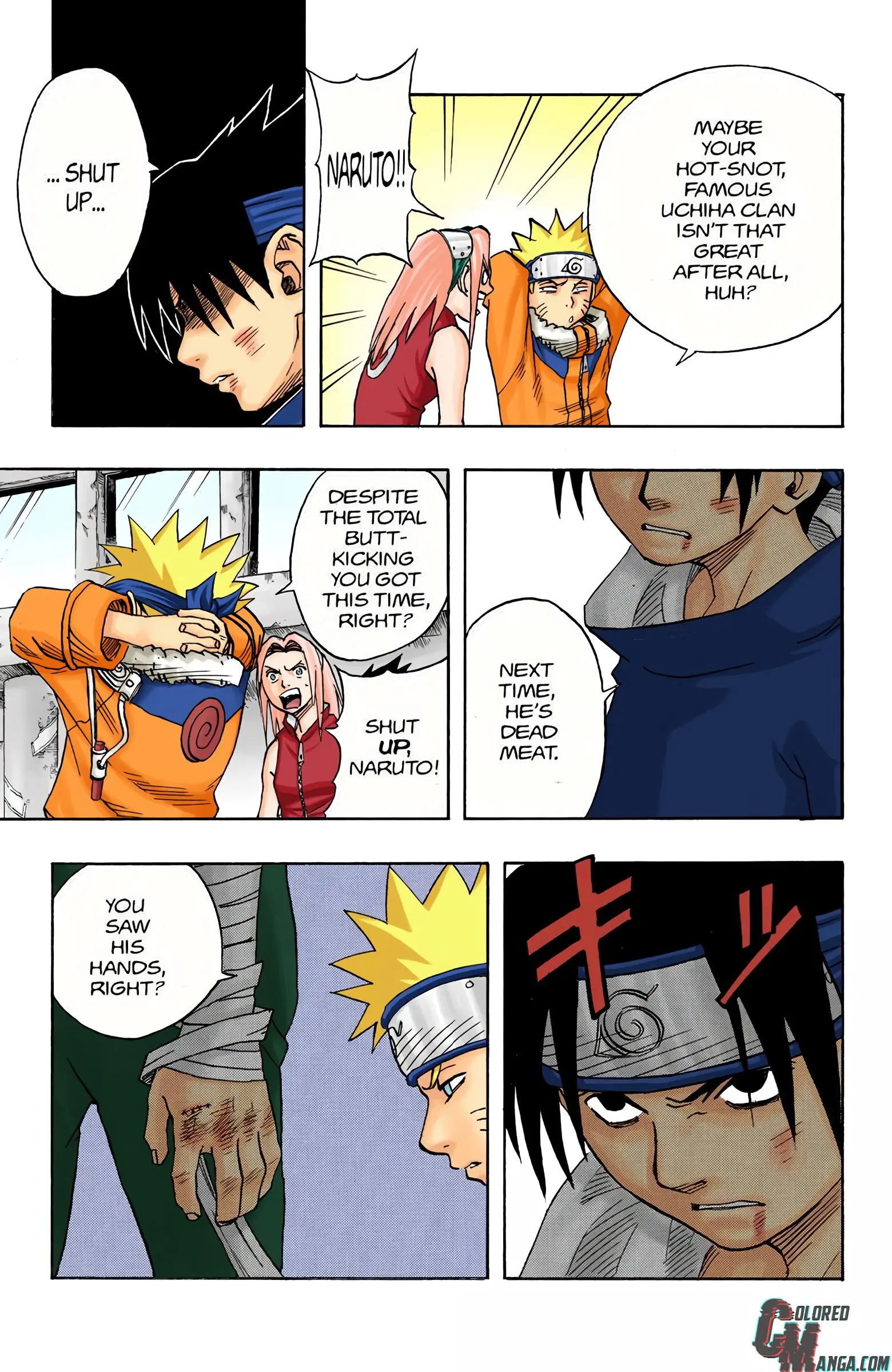 Naruto Colored Manga Online, chapter 38, page 15