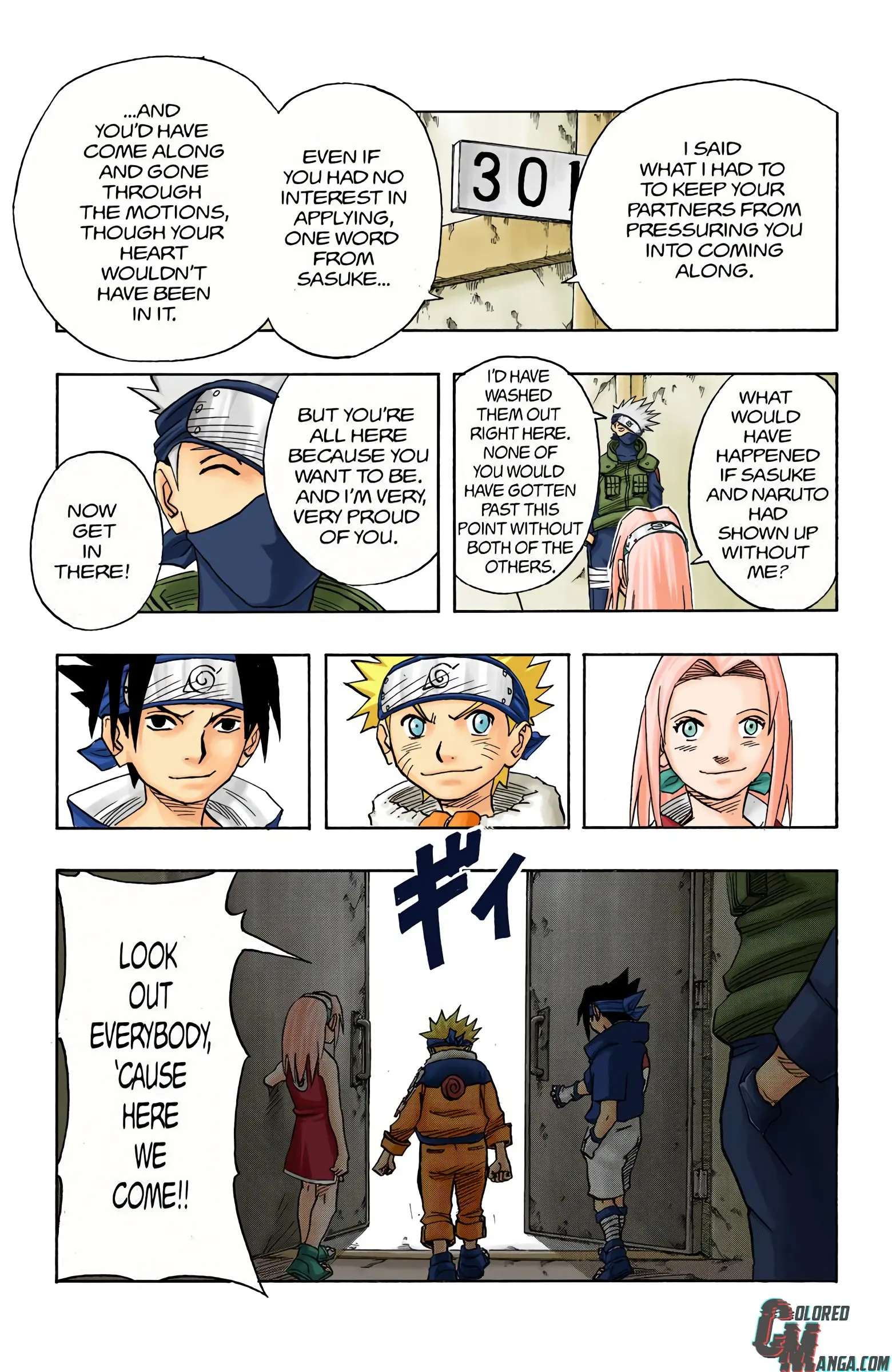 Naruto Colored Manga Online, chapter 38, page 19