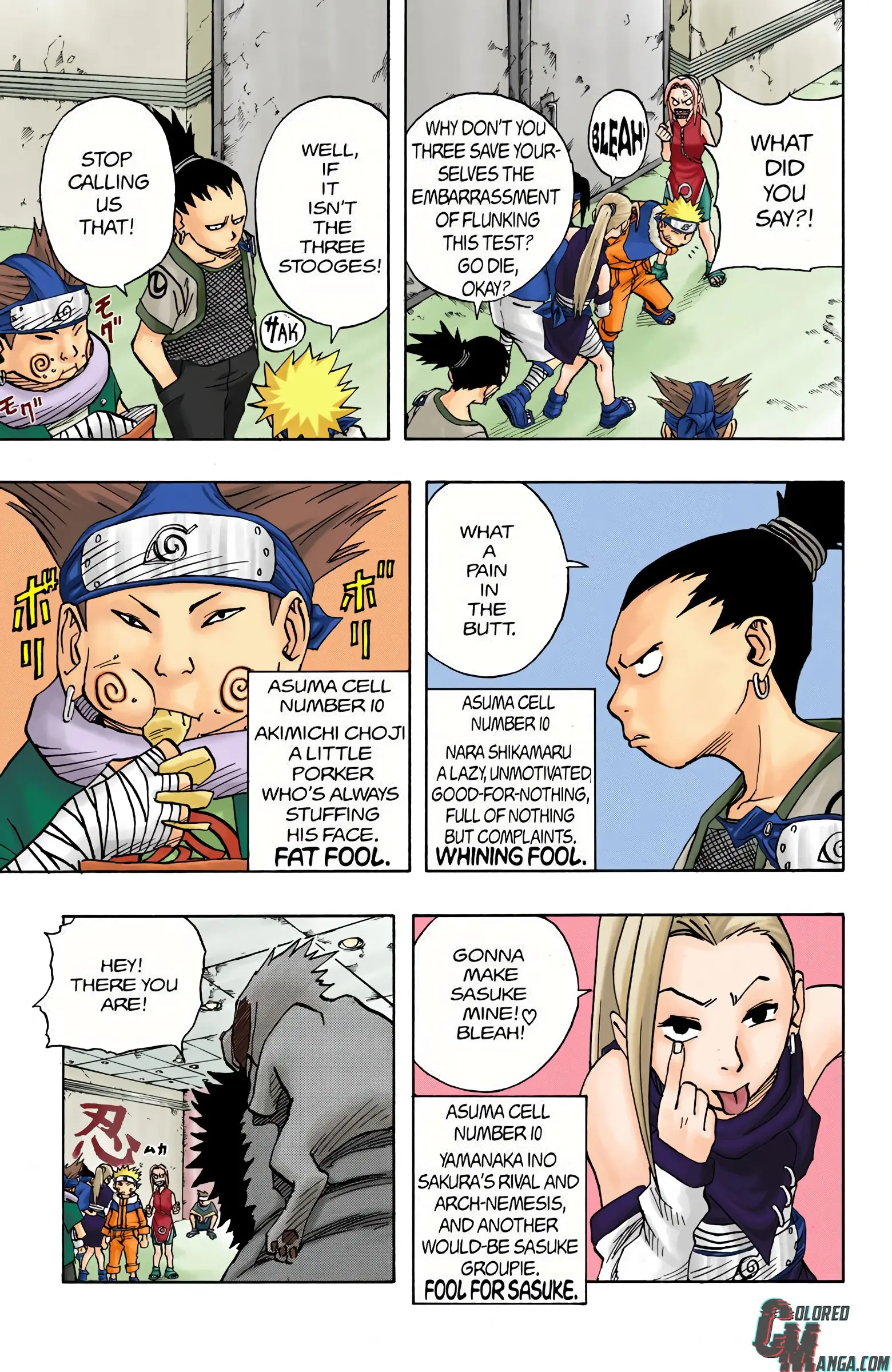 Naruto Colored Manga Online, chapter 39, page 5