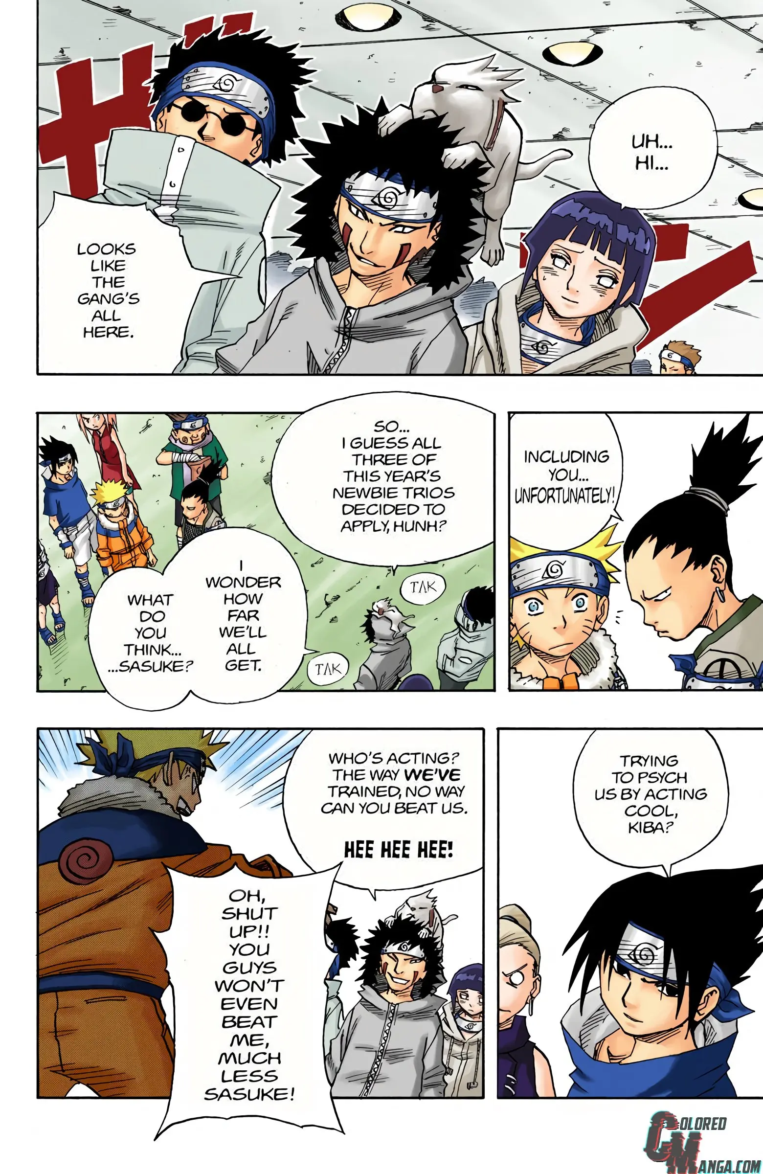 Naruto Colored Manga Online, chapter 39, page 6