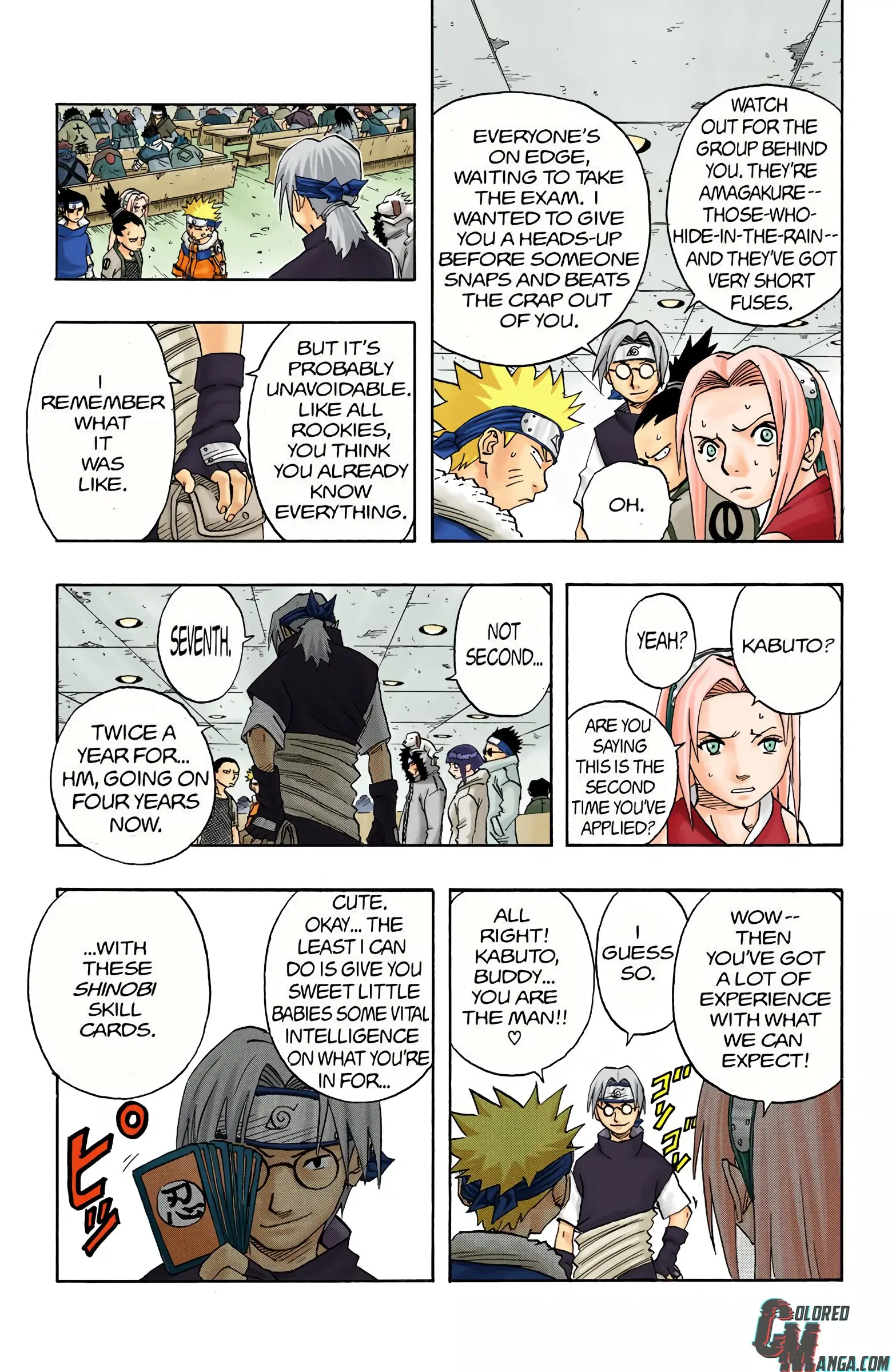 Naruto Colored Manga Online, chapter 39, page 9