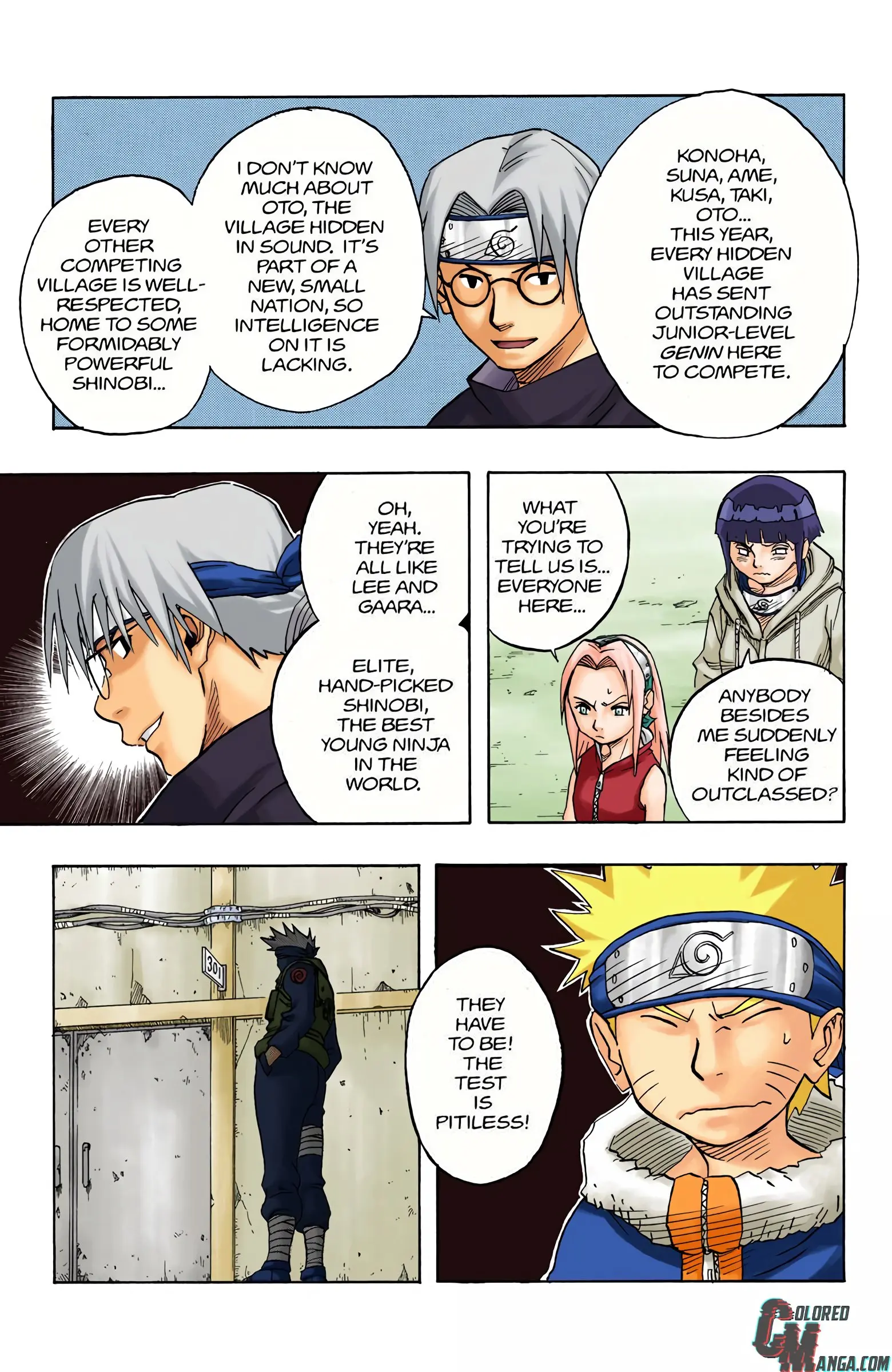 Naruto Colored Manga Online, chapter 39, page 13