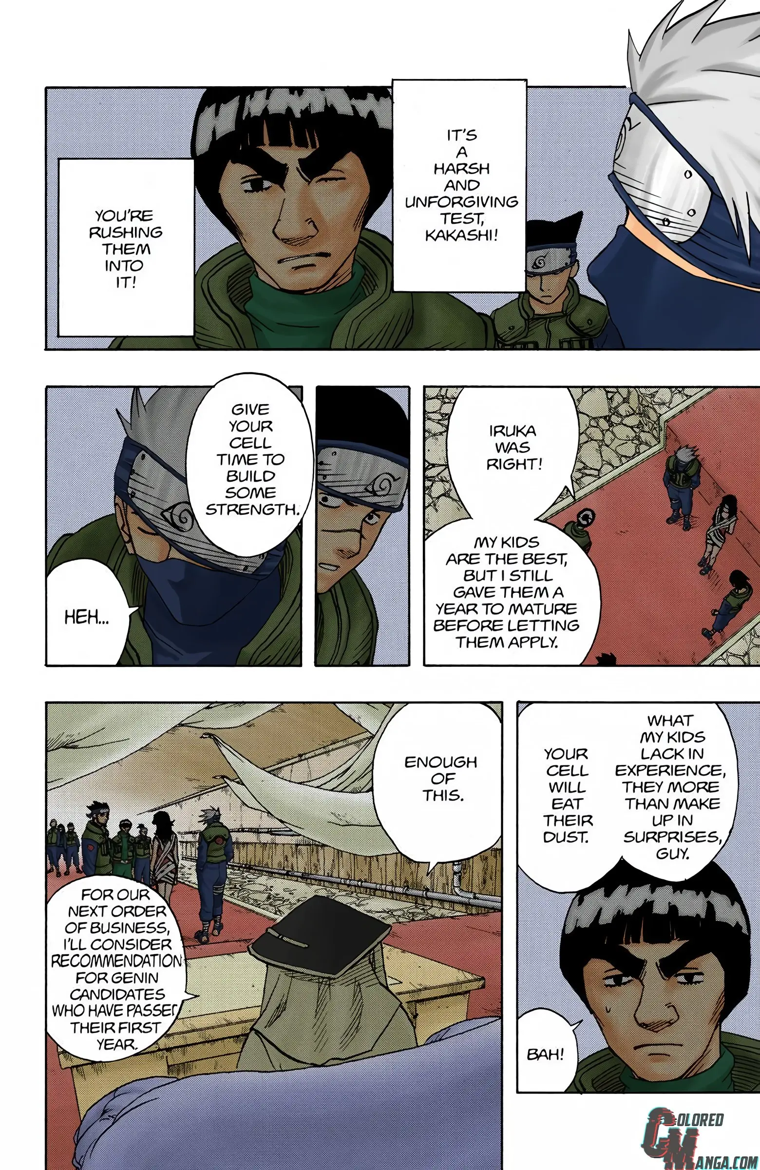Naruto Colored Manga Online, chapter 39, page 14