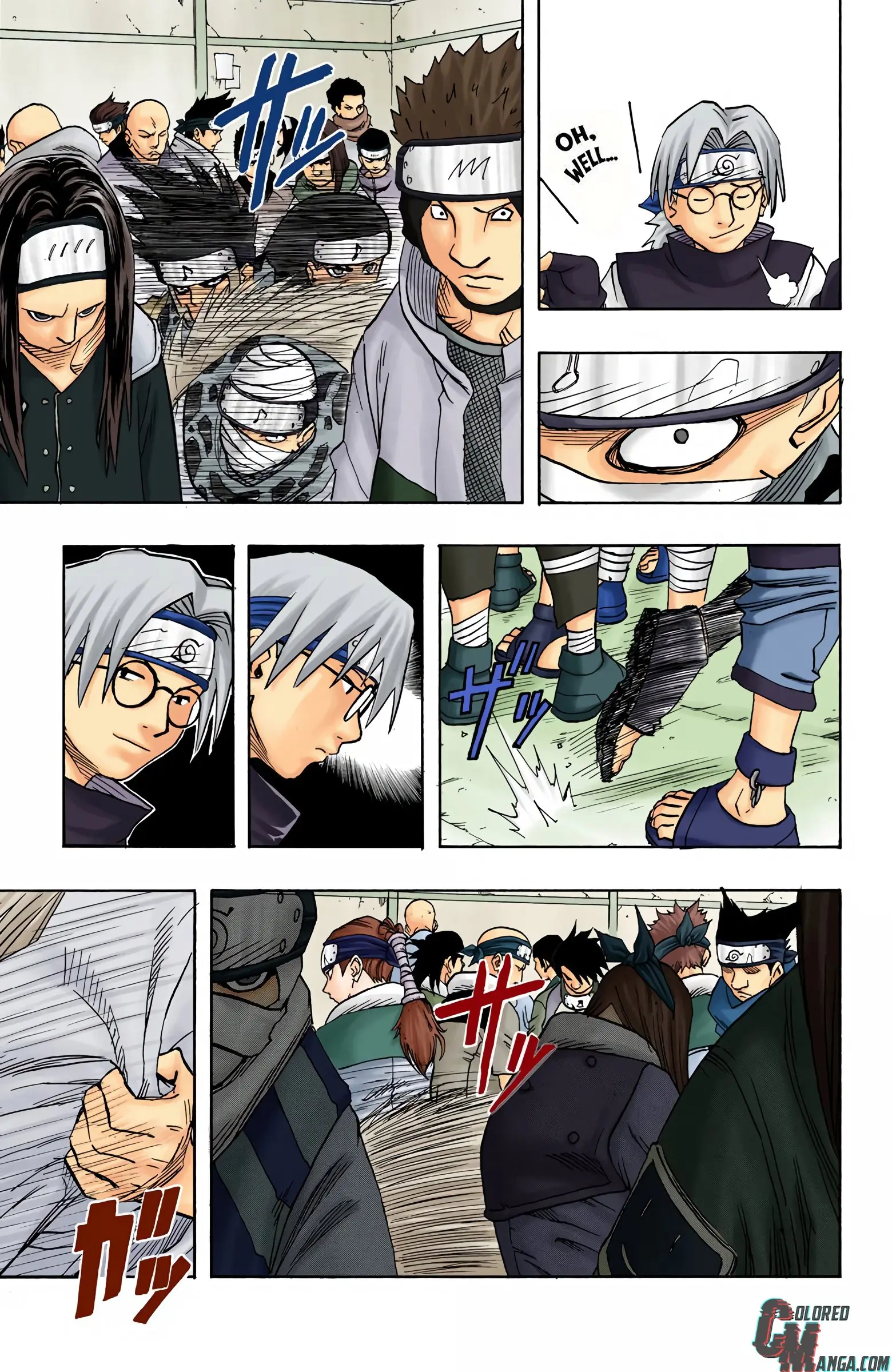 Naruto Colored Manga Online, chapter 40, page 3