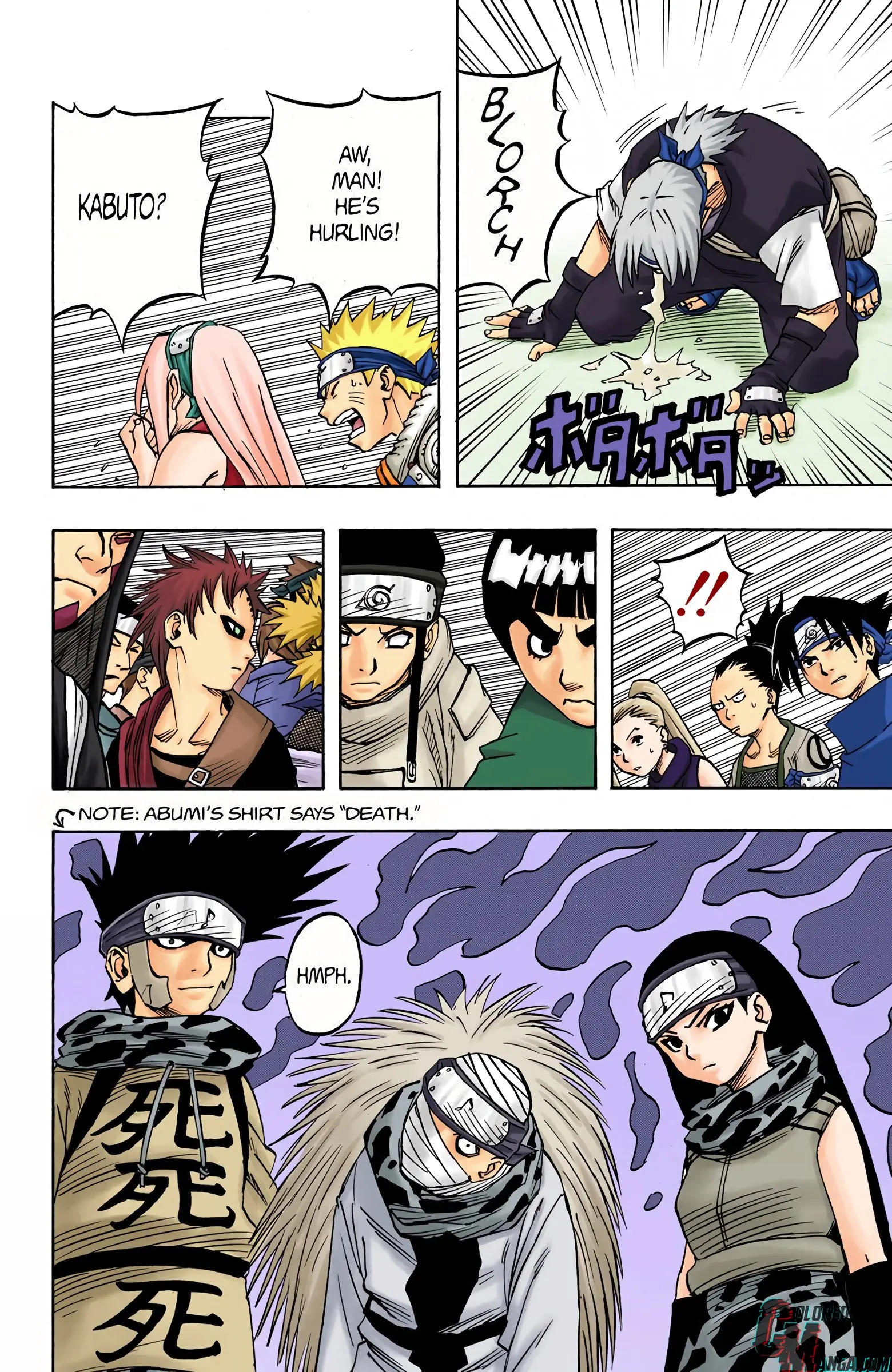 Naruto Colored Manga Online, chapter 40, page 8