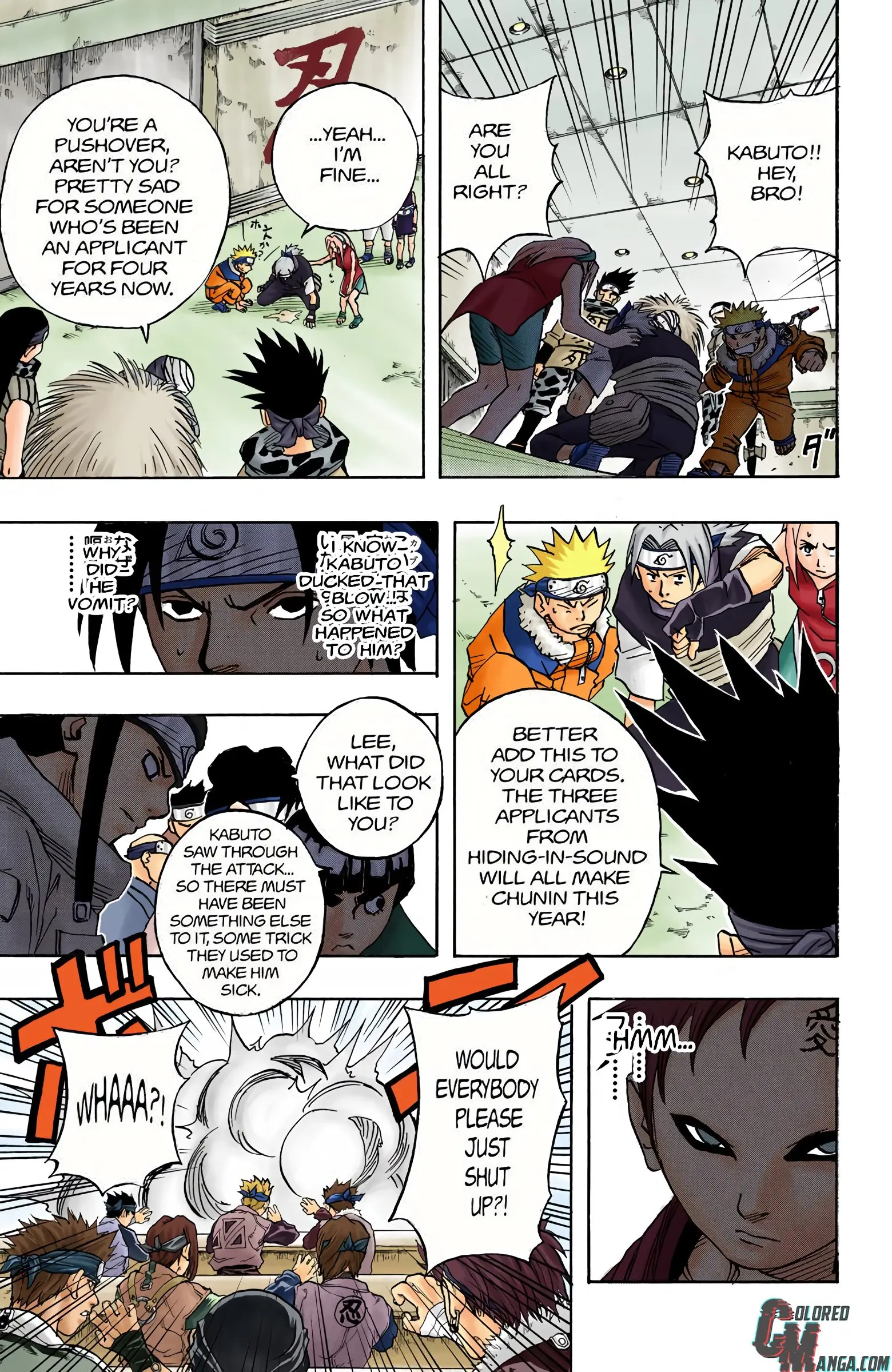 Naruto Colored Manga Online, chapter 40, page 9
