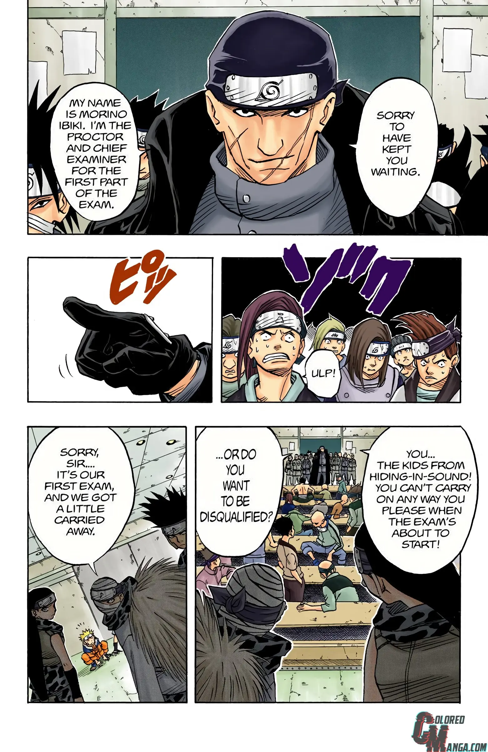 Naruto Colored Manga Online, chapter 40, page 11
