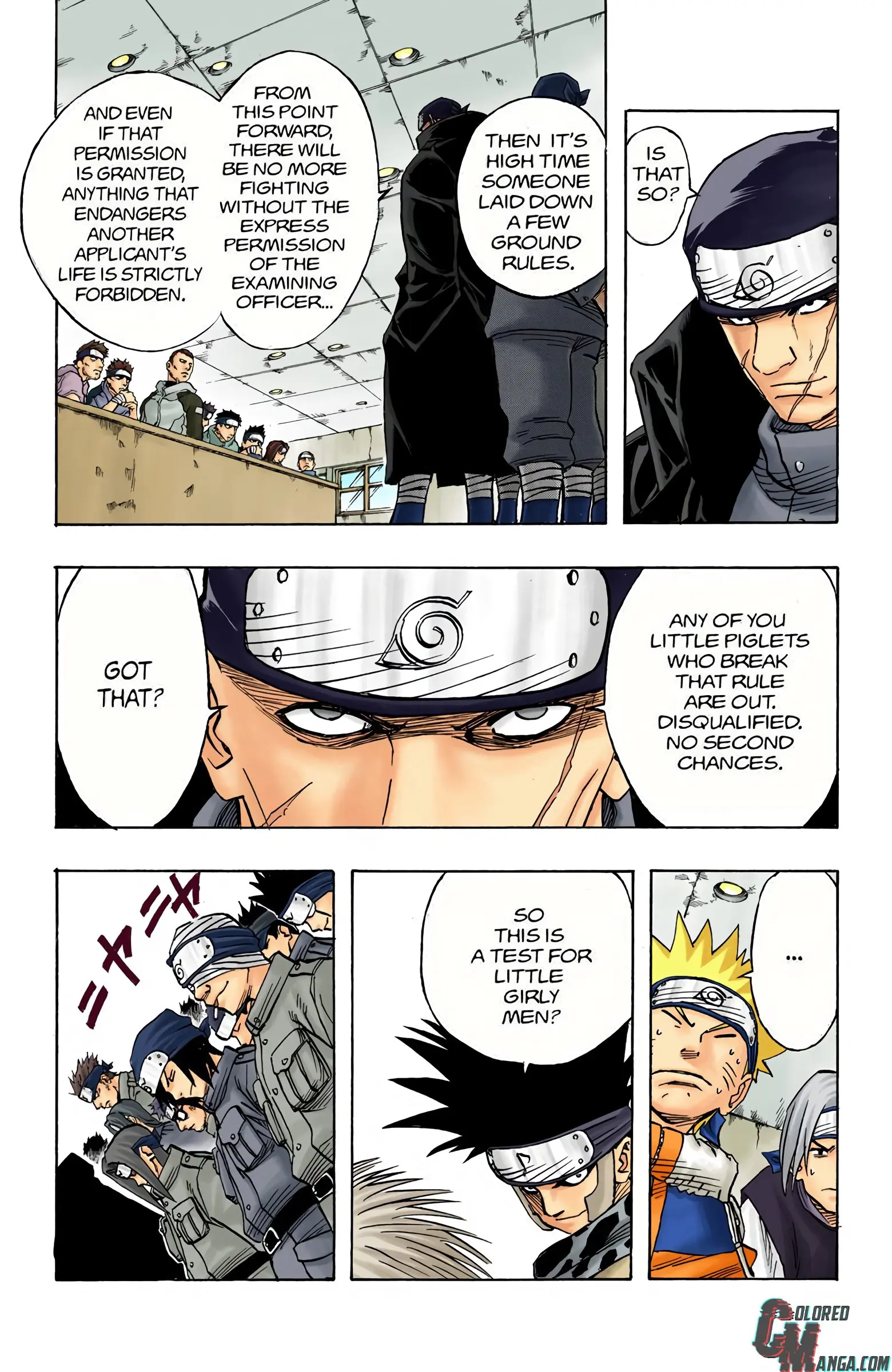 Naruto Colored Manga Online, chapter 40, page 12