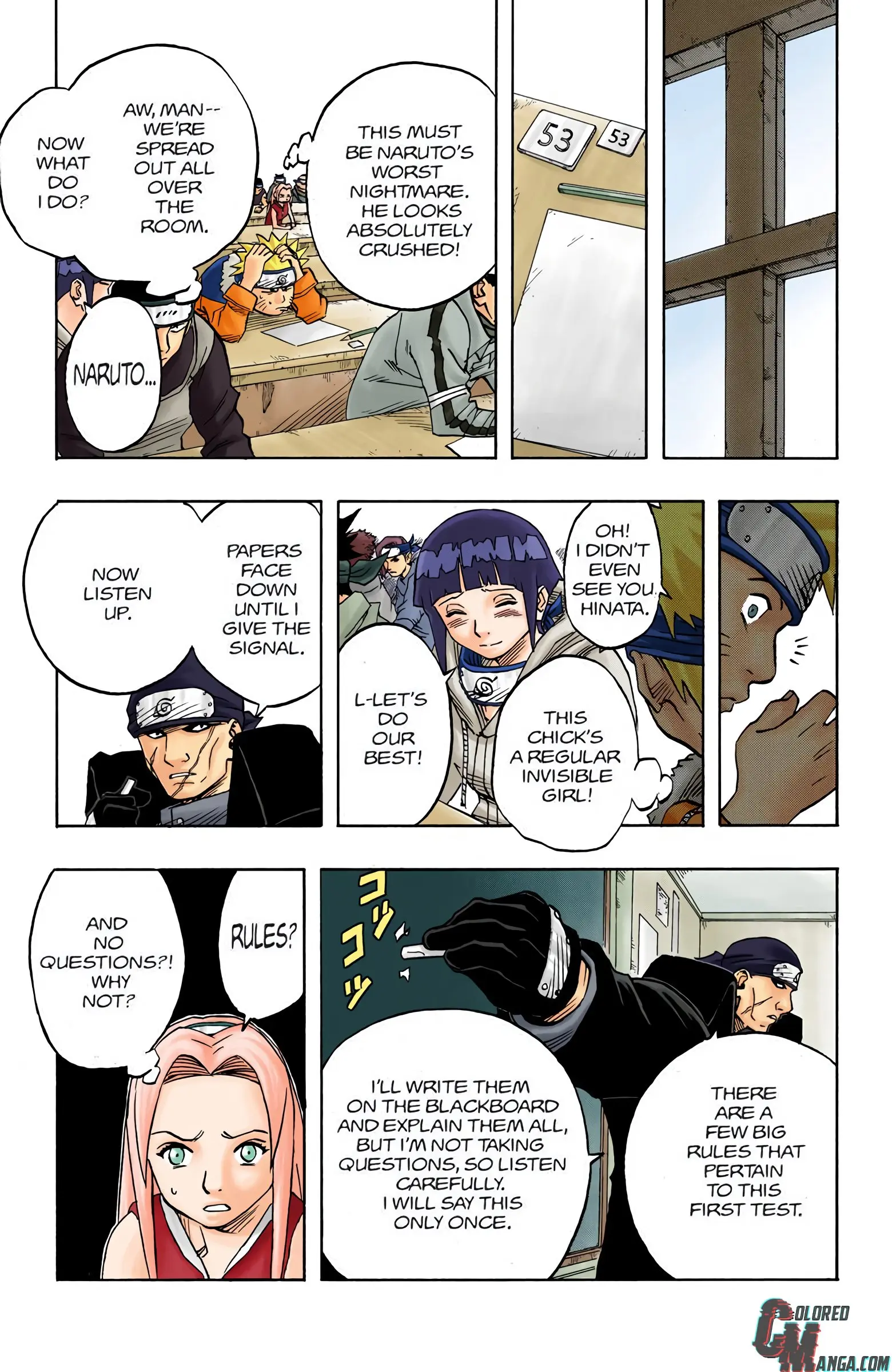 Naruto Colored Manga Online, chapter 40, page 14