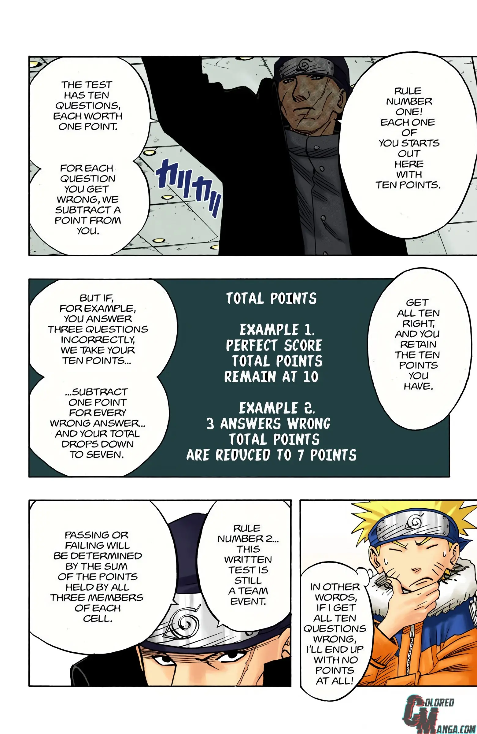 Naruto Colored Manga Online, chapter 40, page 15