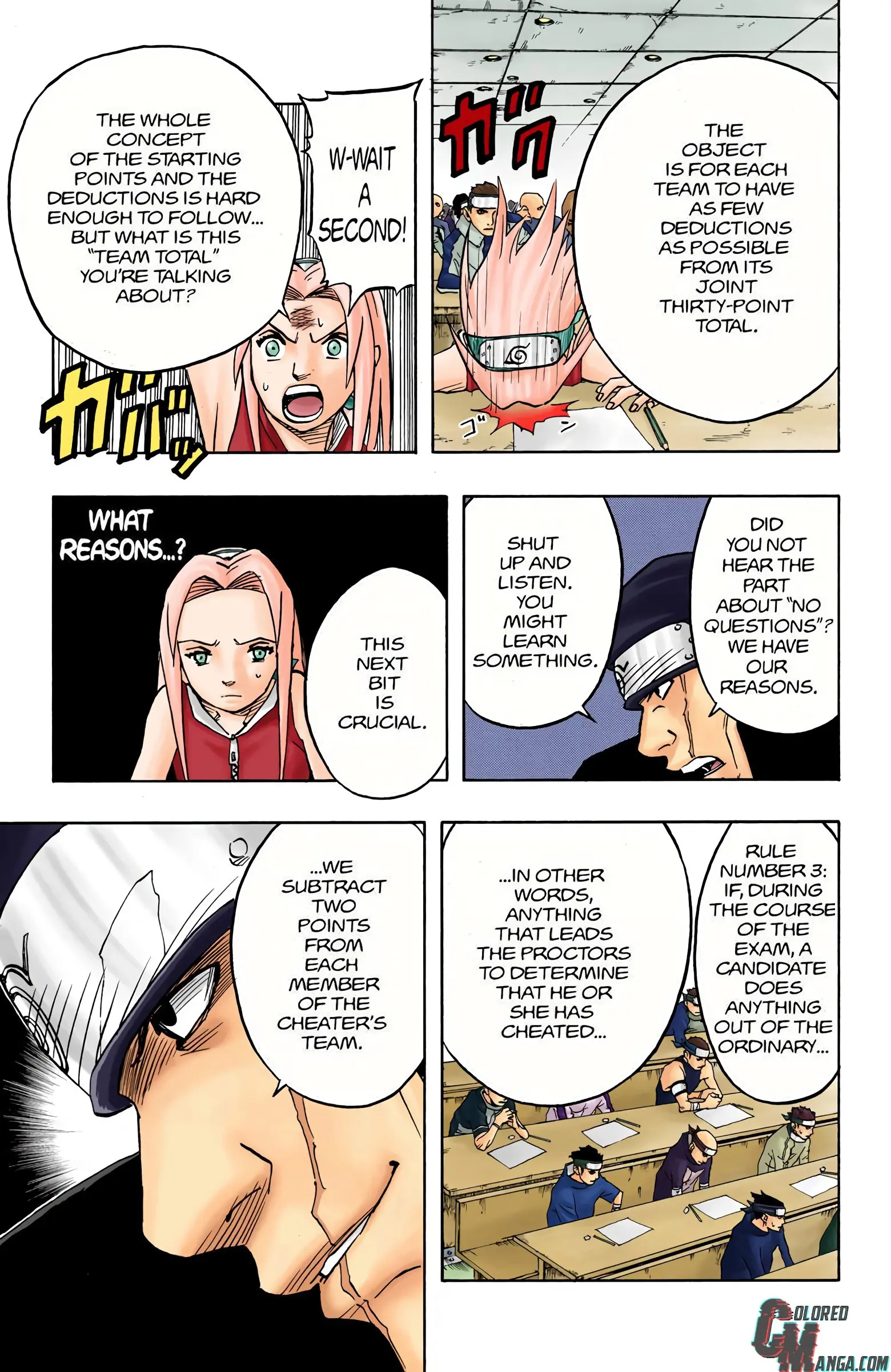 Naruto Colored Manga Online, chapter 40, page 16