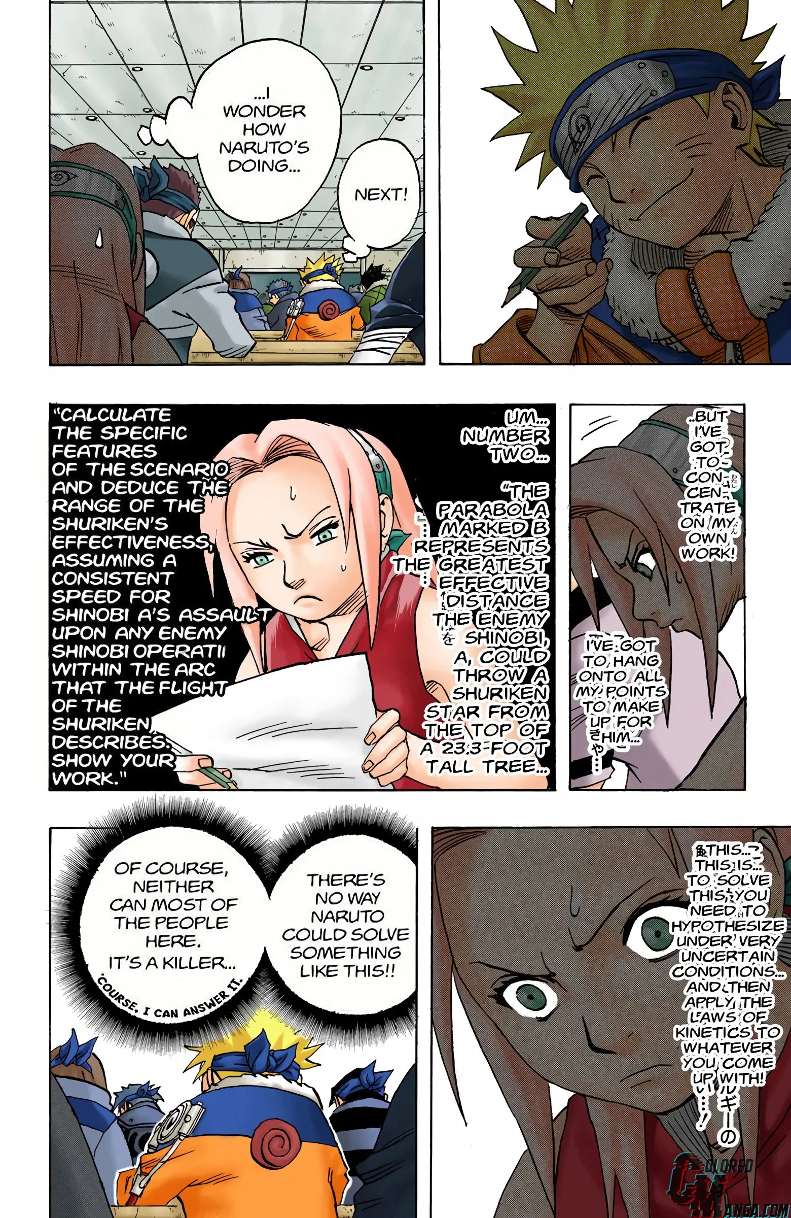 Naruto Colored Manga Online, chapter 41, page 4