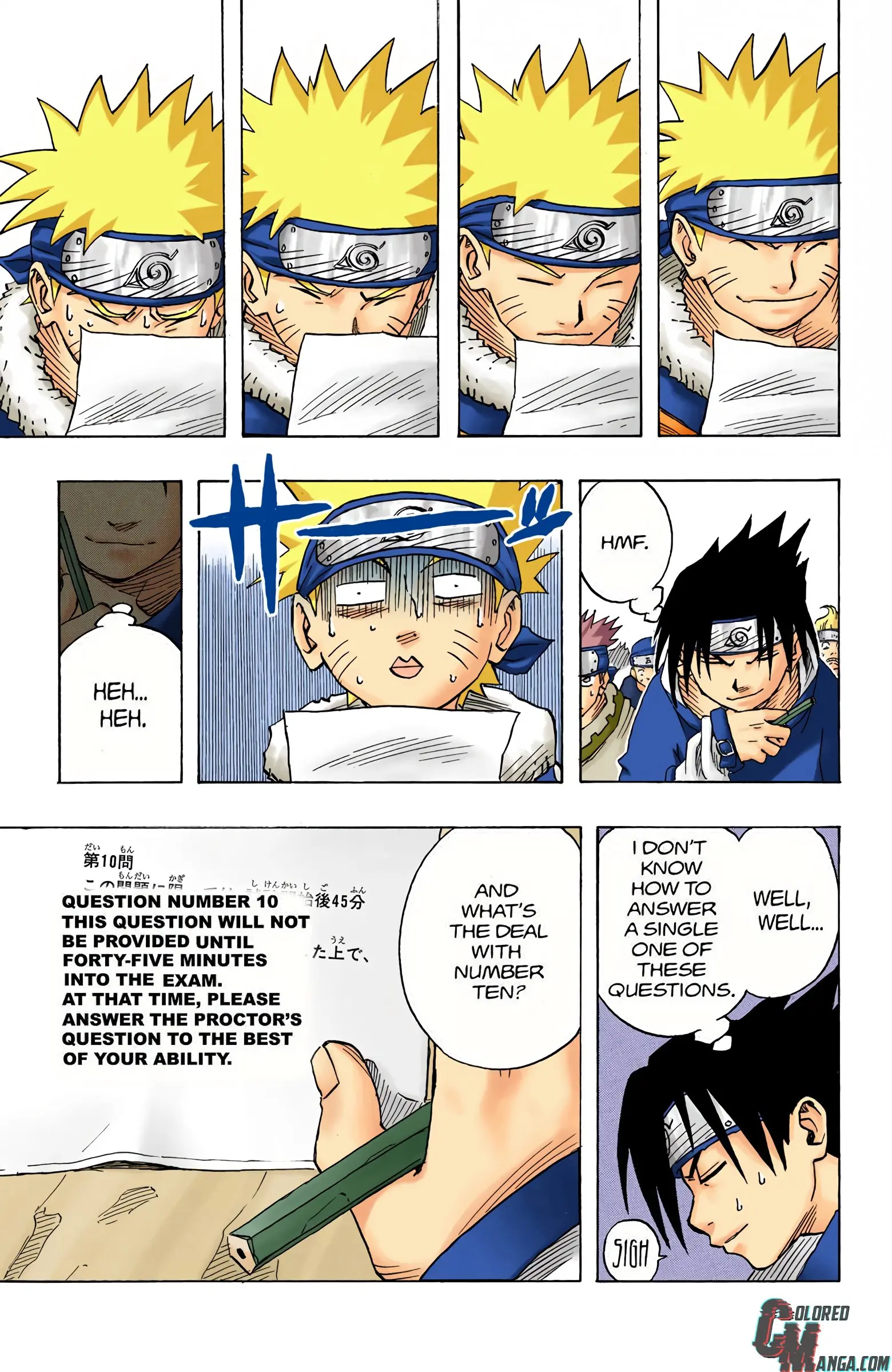 Naruto Colored Manga Online, chapter 41, page 5