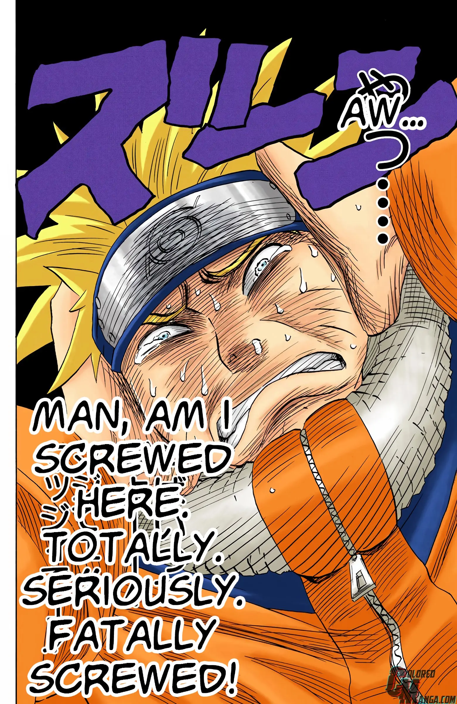Naruto Colored Manga Online, chapter 41, page 6