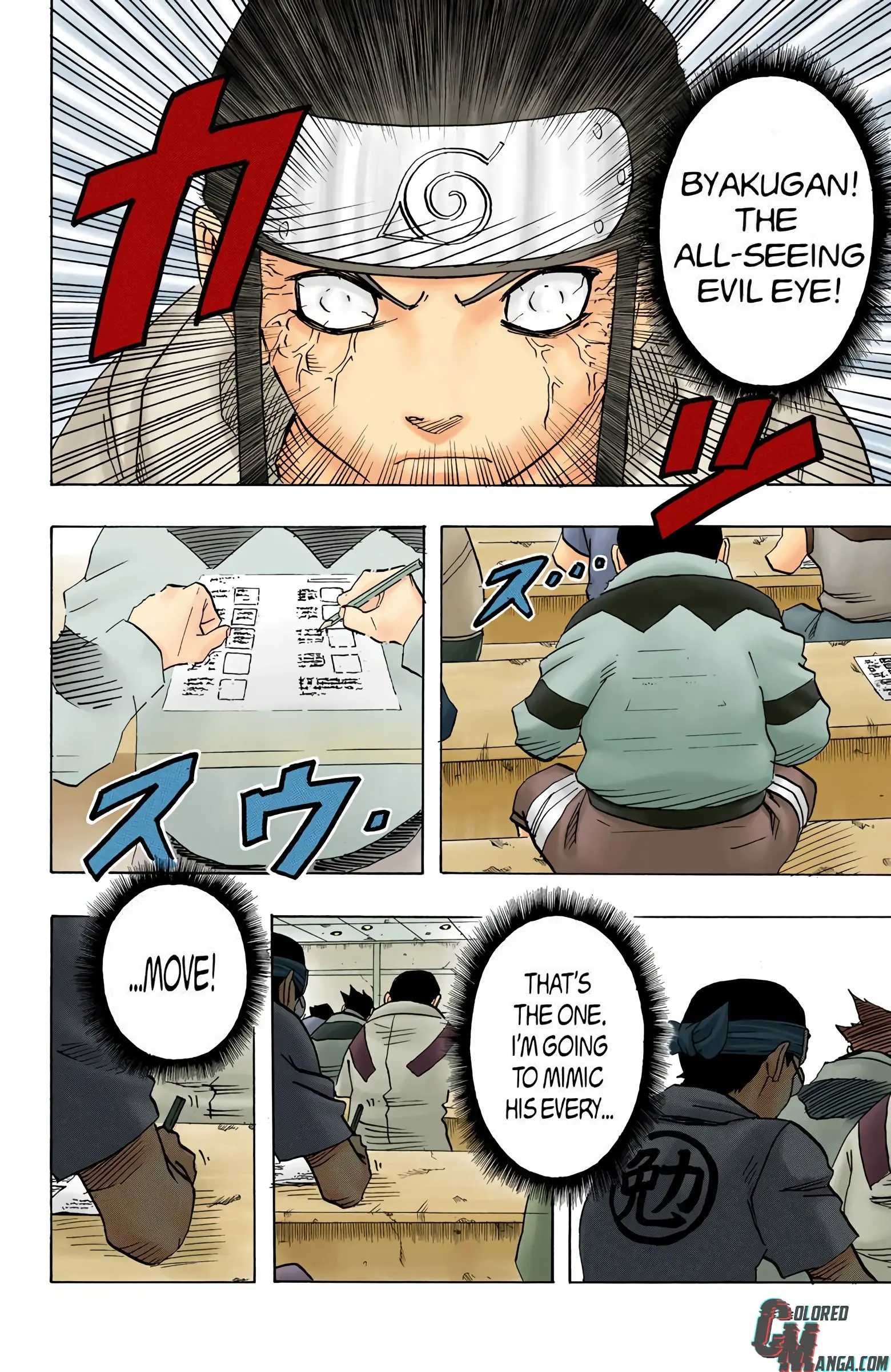 Naruto Colored Manga Online, chapter 41, page 16