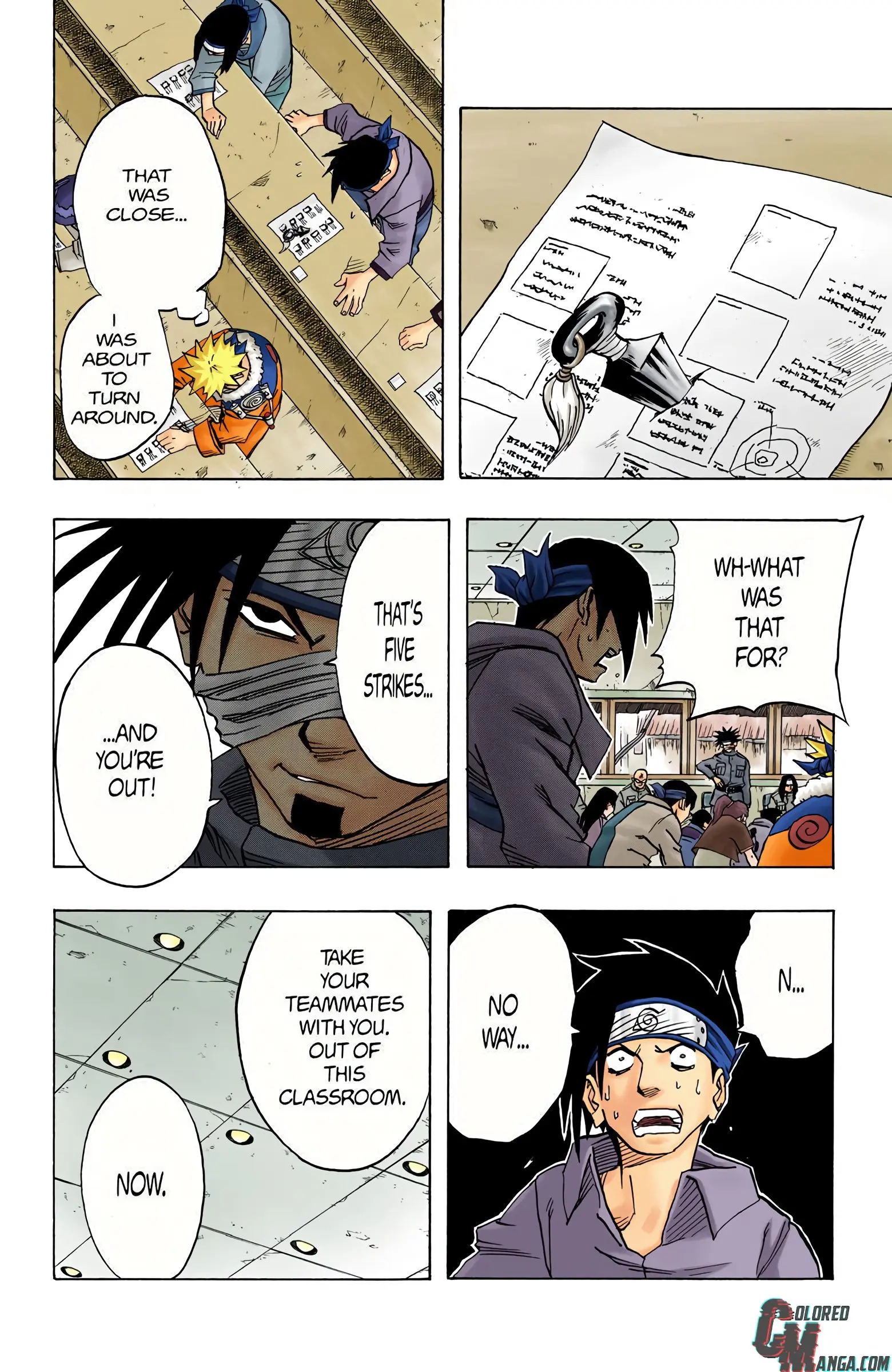 Naruto Colored Manga Online, chapter 41, page 18