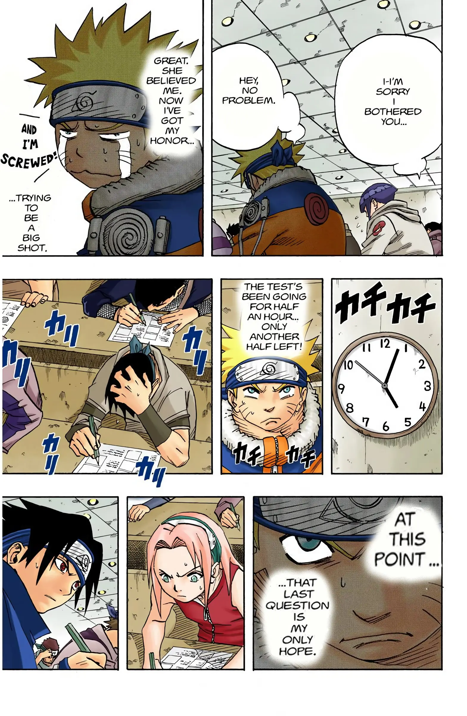 Naruto Colored Manga Online, chapter 42, page 7