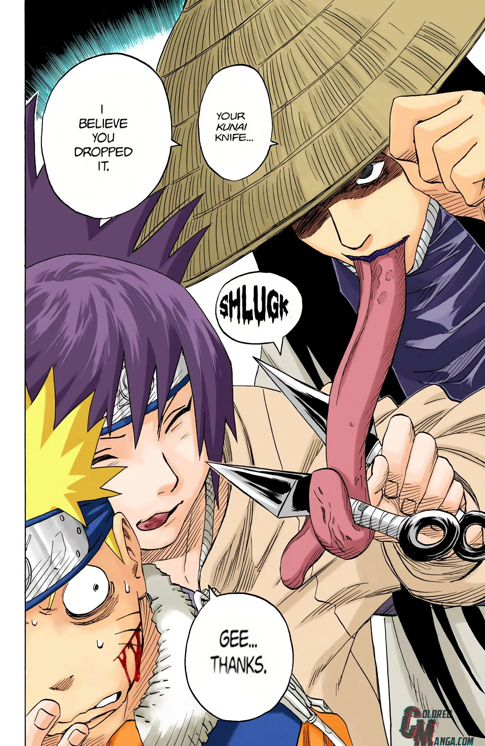 Naruto Colored Manga Online, chapter 45, page 4