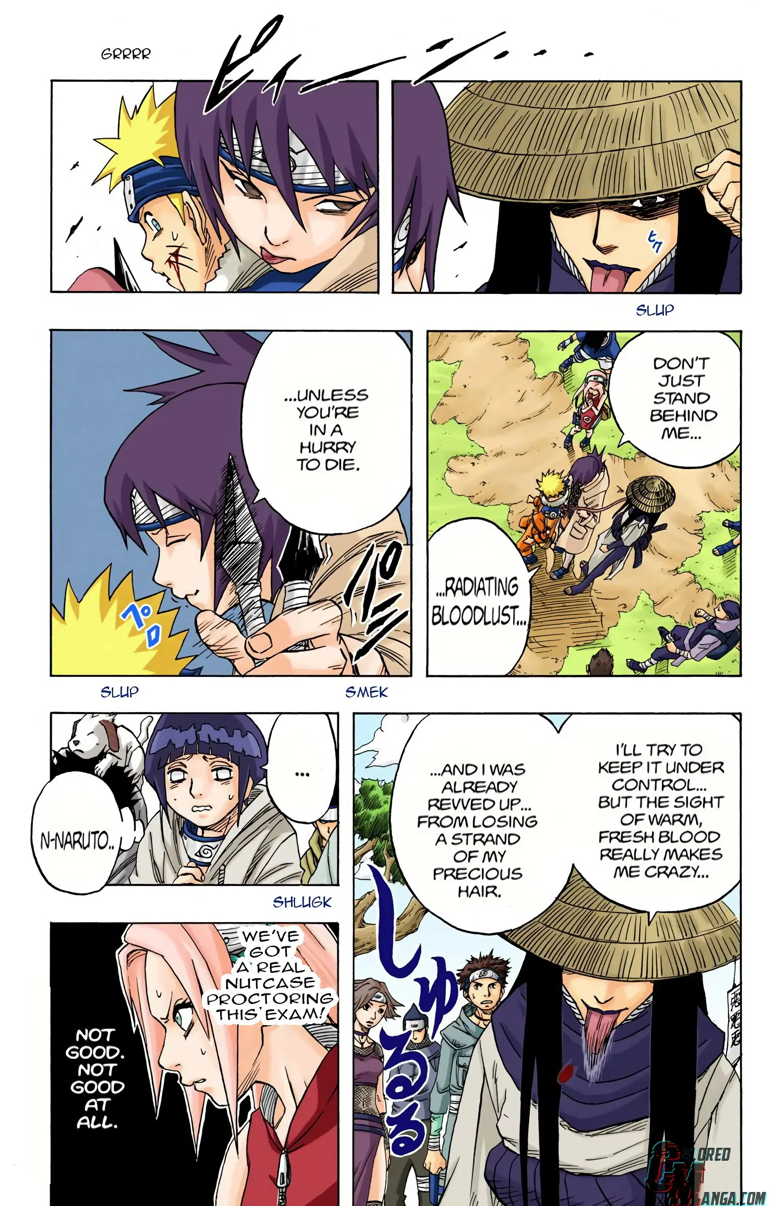 Naruto Colored Manga Online, chapter 45, page 5