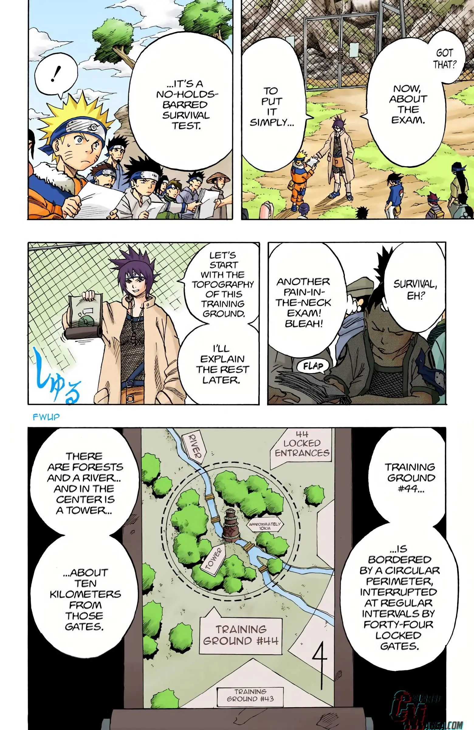 Naruto Colored Manga Online, chapter 45, page 8