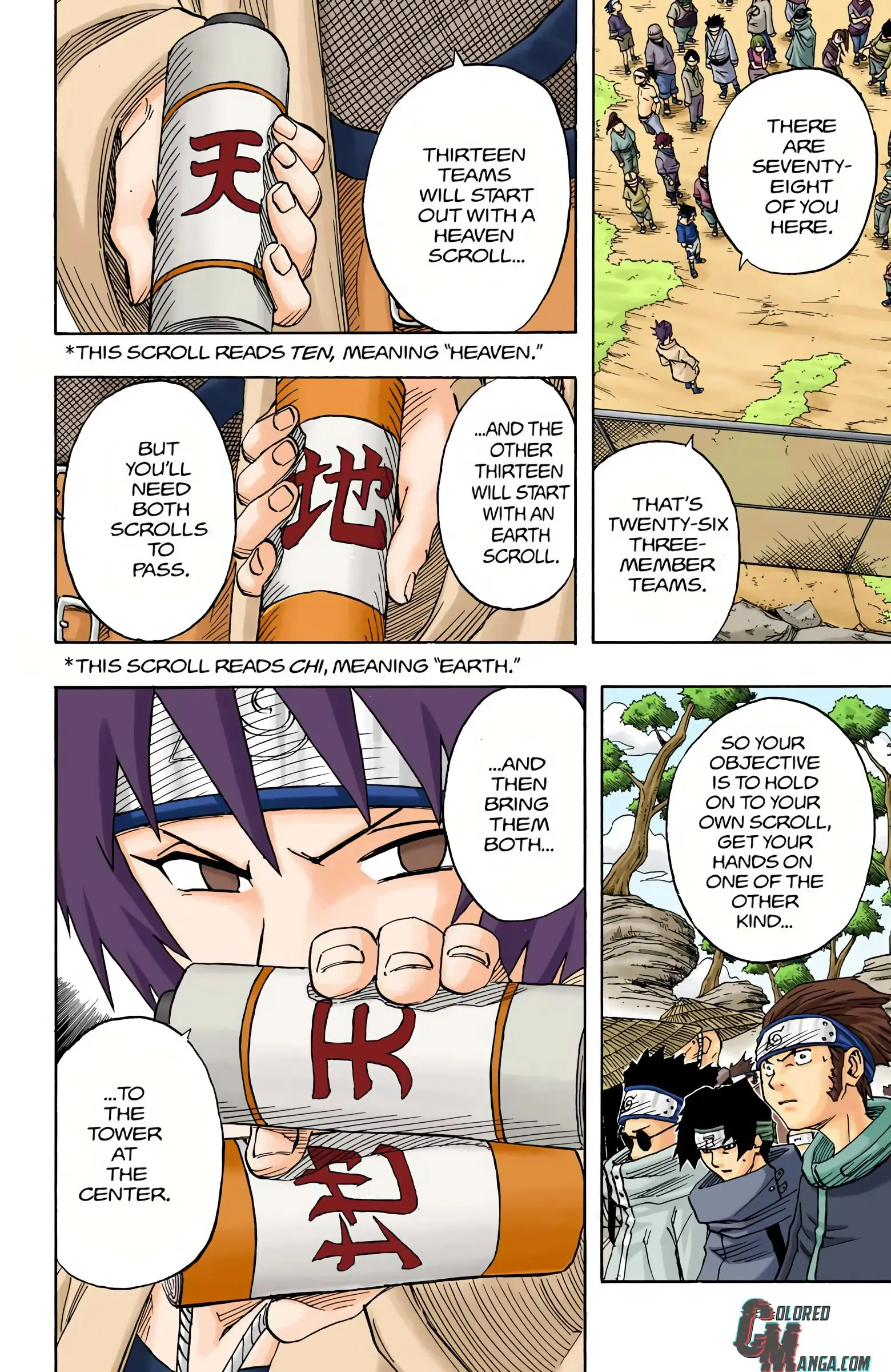 Naruto Colored Manga Online, chapter 45, page 10