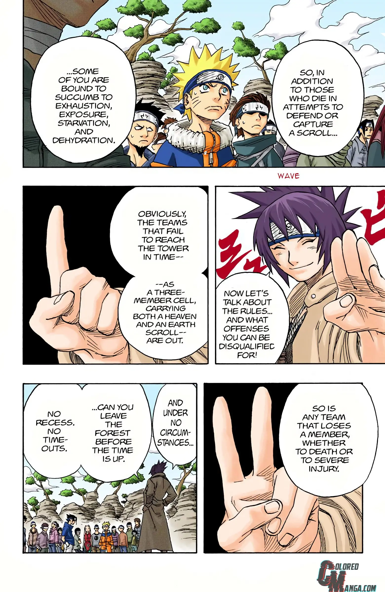 Naruto Colored Manga Online, chapter 45, page 12
