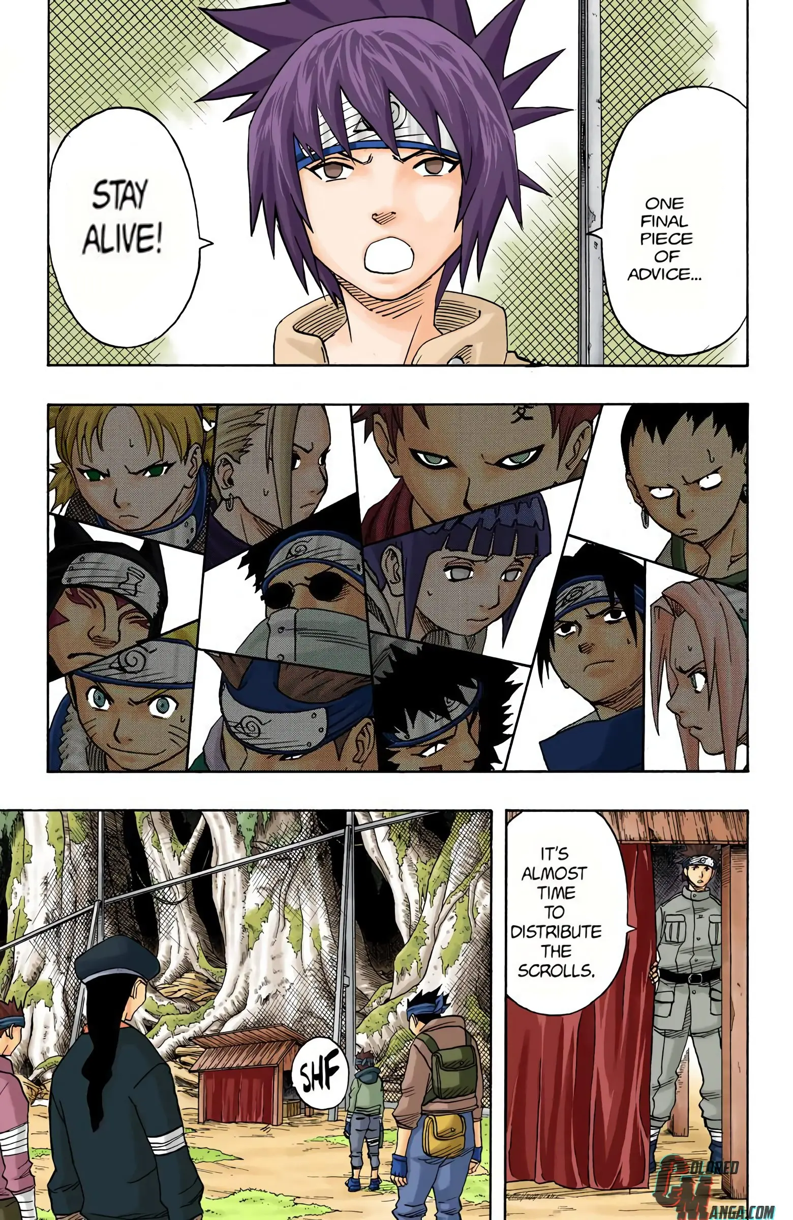 Naruto Colored Manga Online, chapter 45, page 14