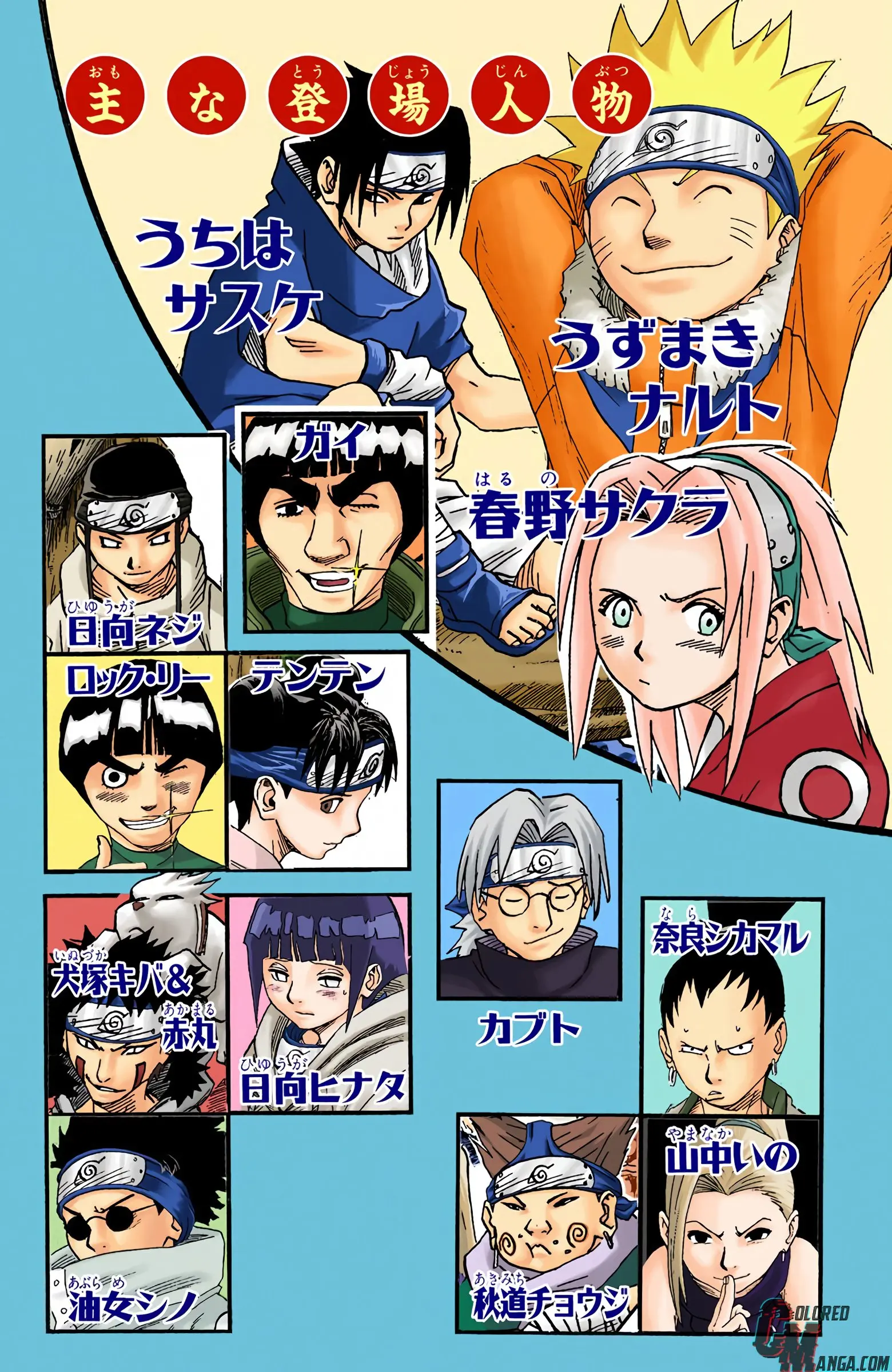 Naruto Colored Manga Online, chapter 46, page 4