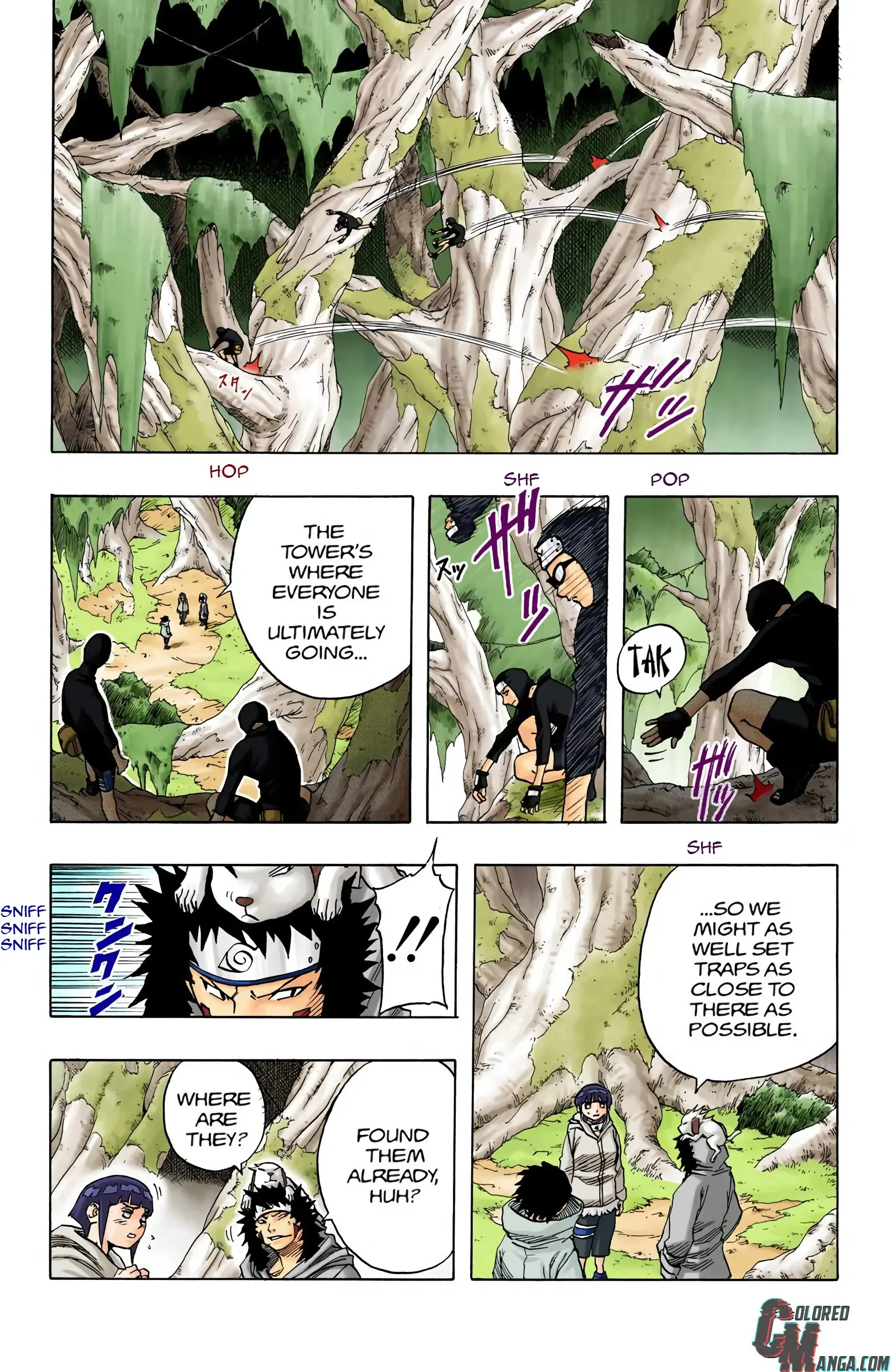 Naruto Colored Manga Online, chapter 46, page 8