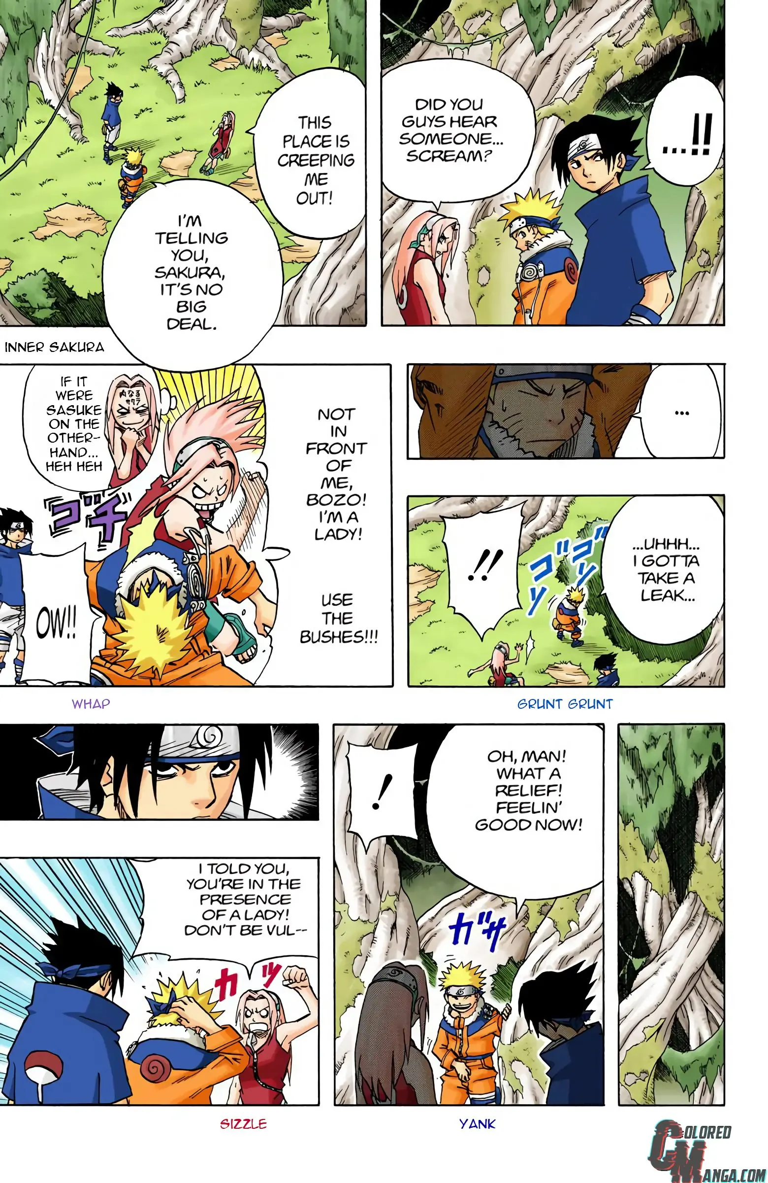 Naruto Colored Manga Online, chapter 46, page 11