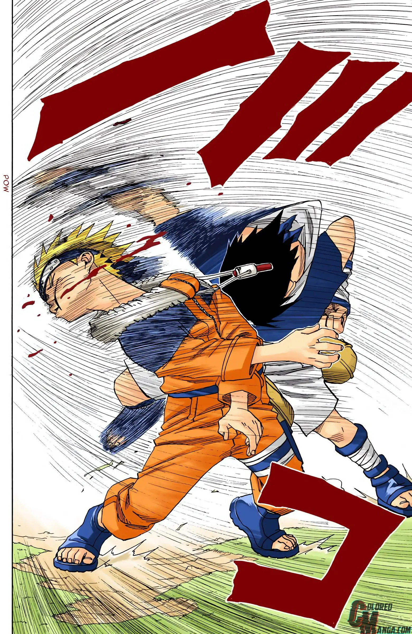Naruto Colored Manga Online, chapter 46, page 12