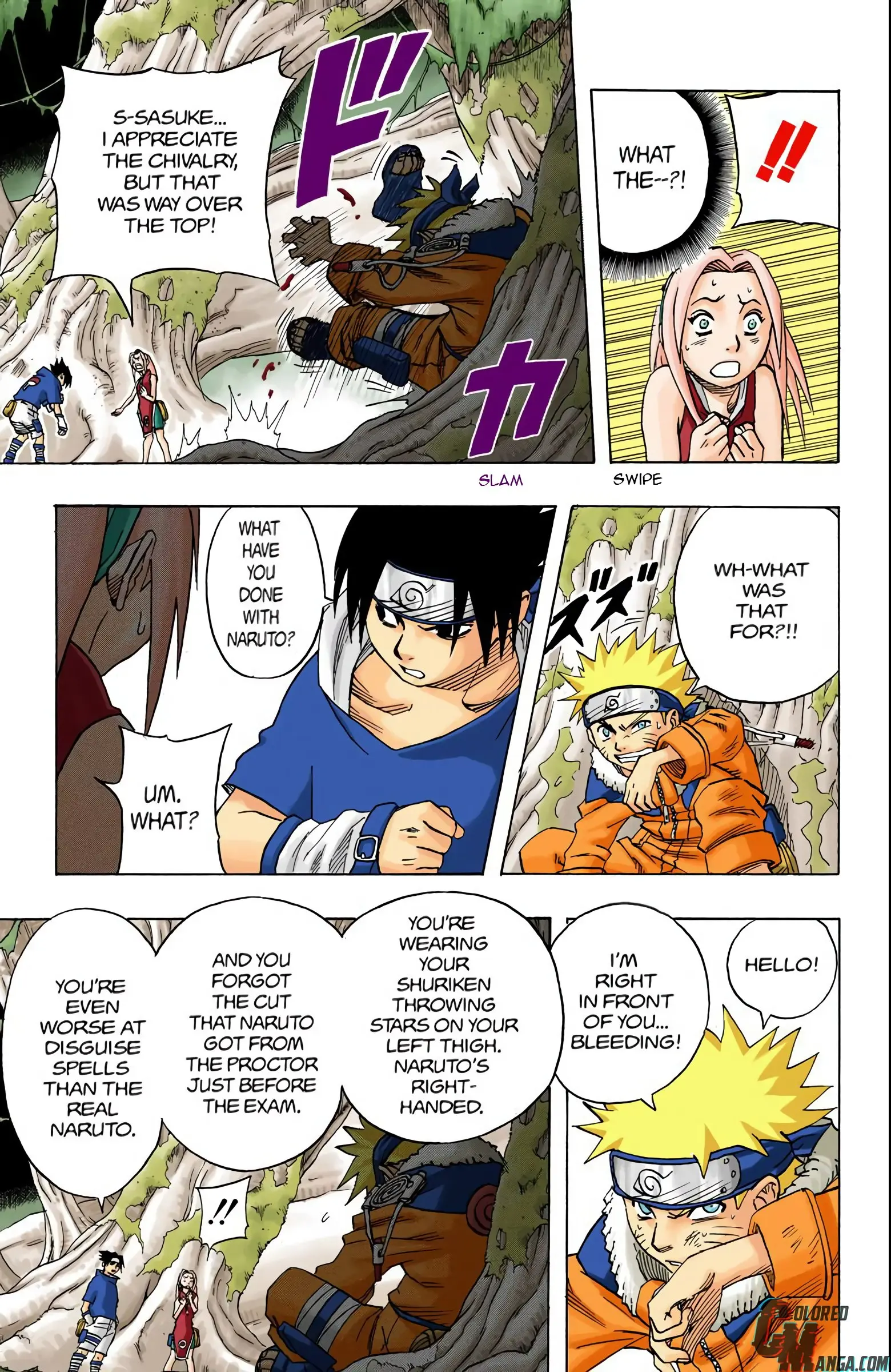 Naruto Colored Manga Online, chapter 46, page 13