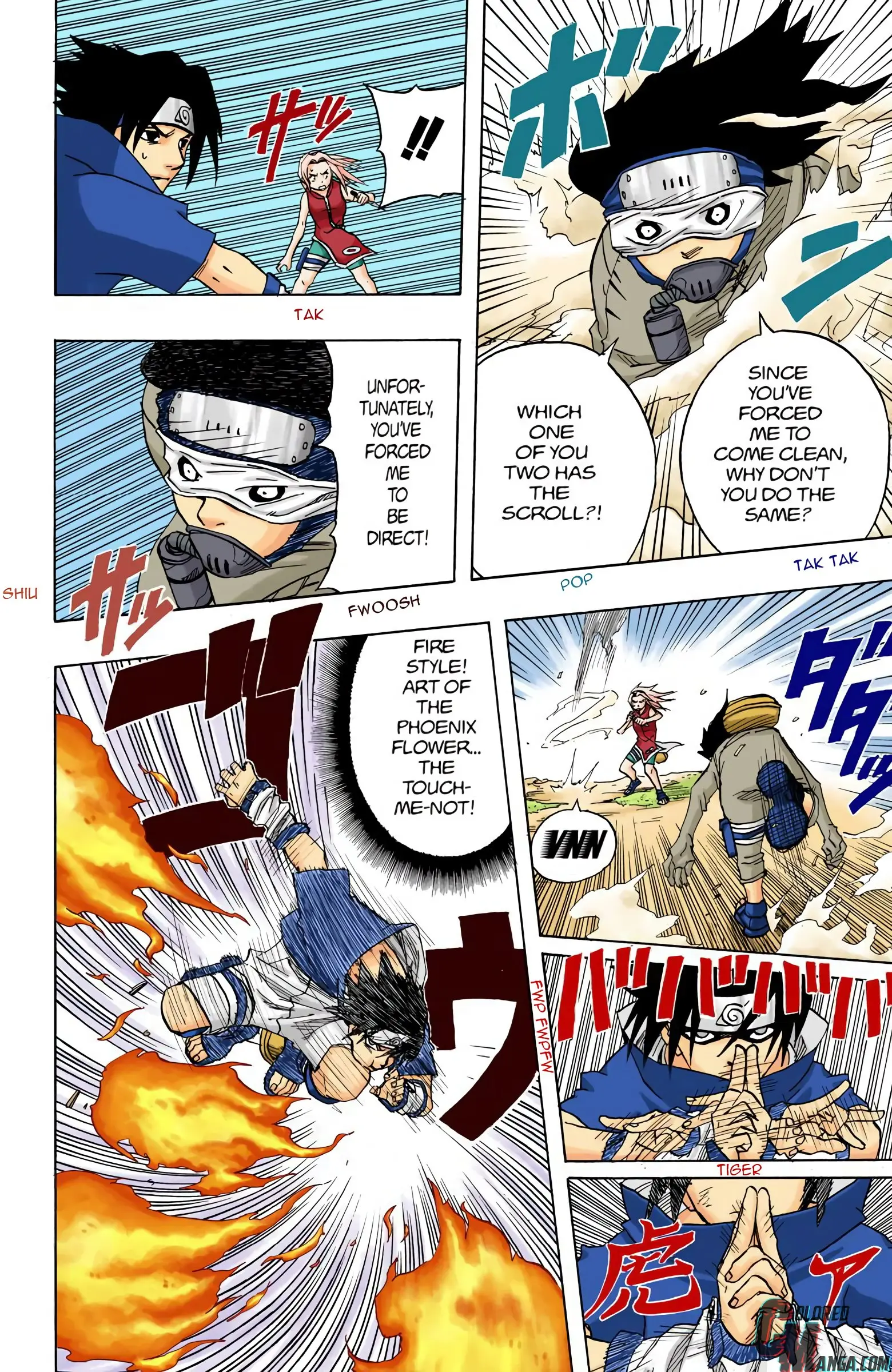 Naruto Colored Manga Online, chapter 46, page 14