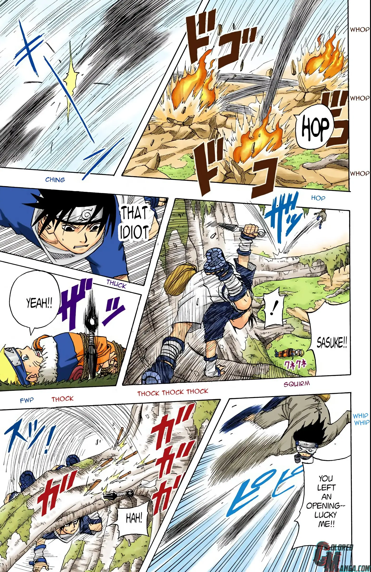 Naruto Colored Manga Online, chapter 46, page 15