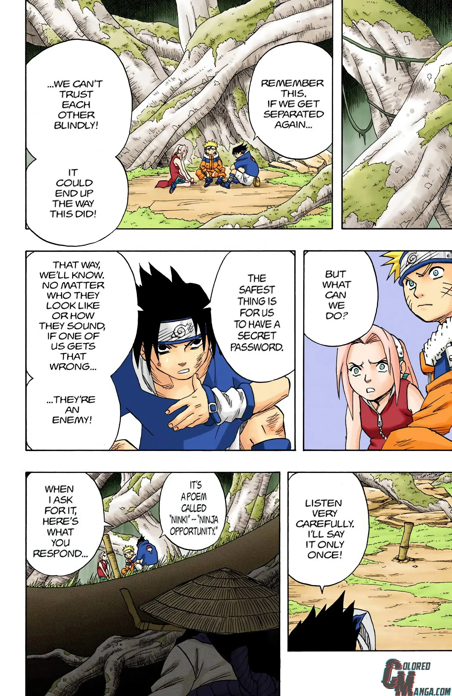 Naruto Colored Manga Online, chapter 46, page 20