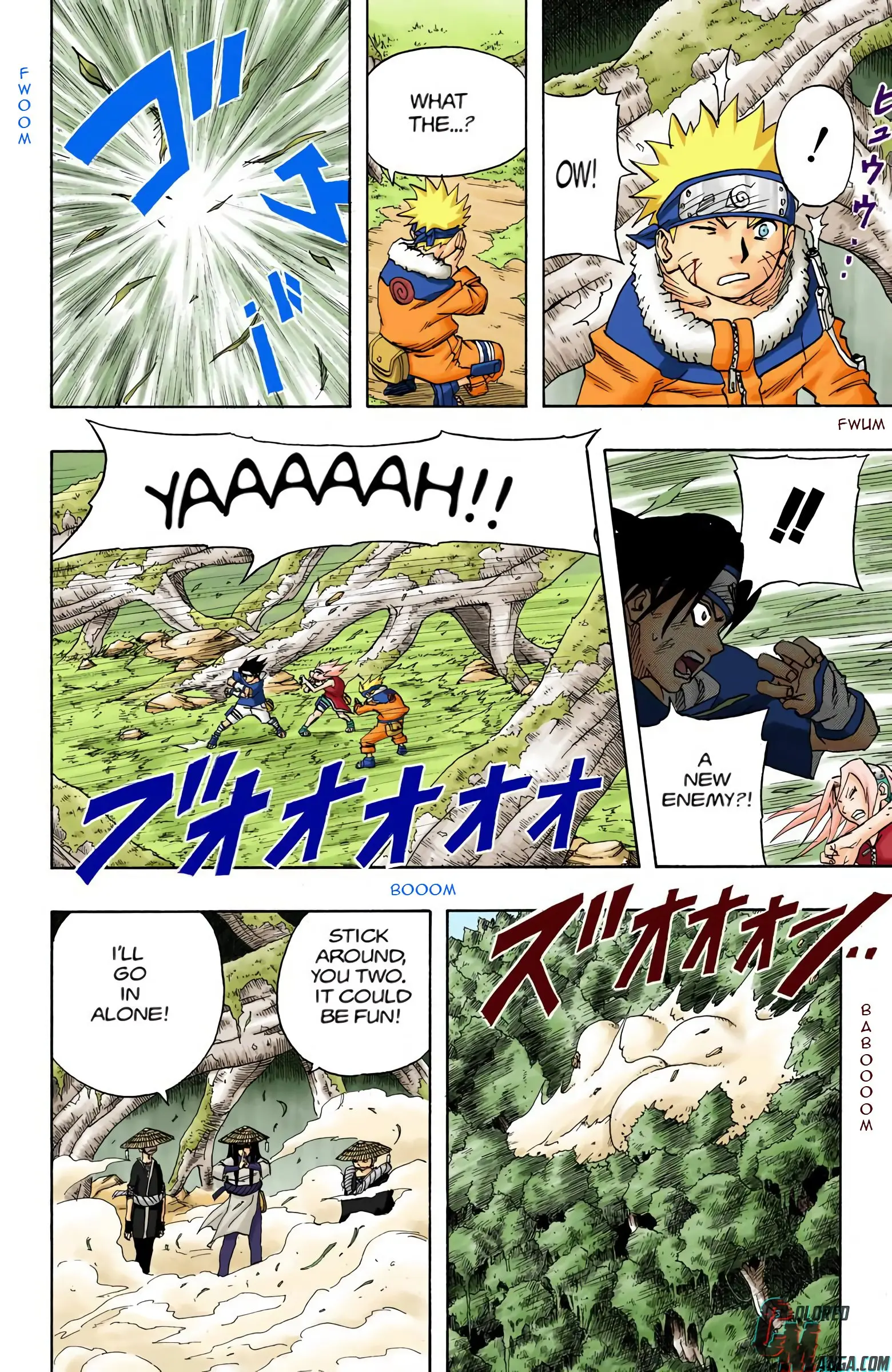 Naruto Colored Manga Online, chapter 46, page 22