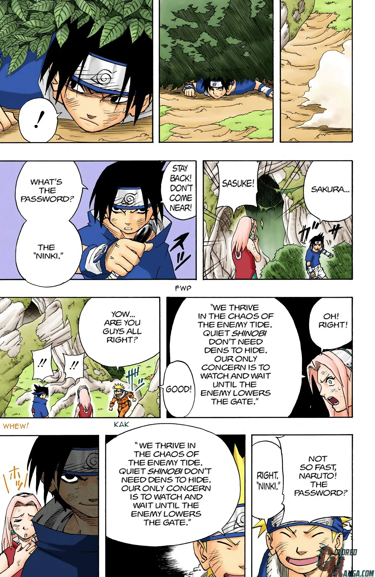 Naruto Colored Manga Online, chapter 46, page 23