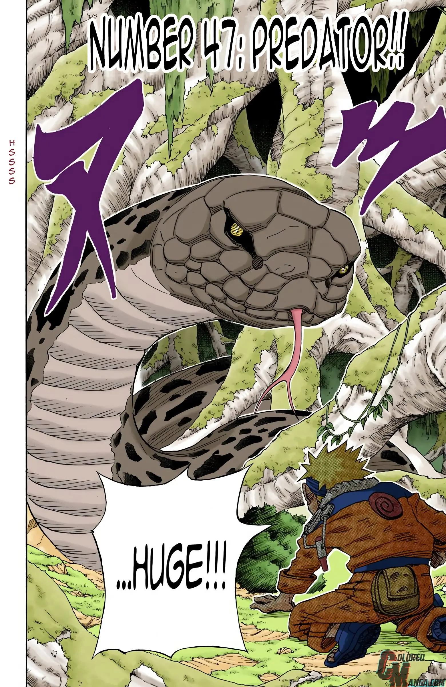 Naruto Colored Manga Online, chapter 47, page 2
