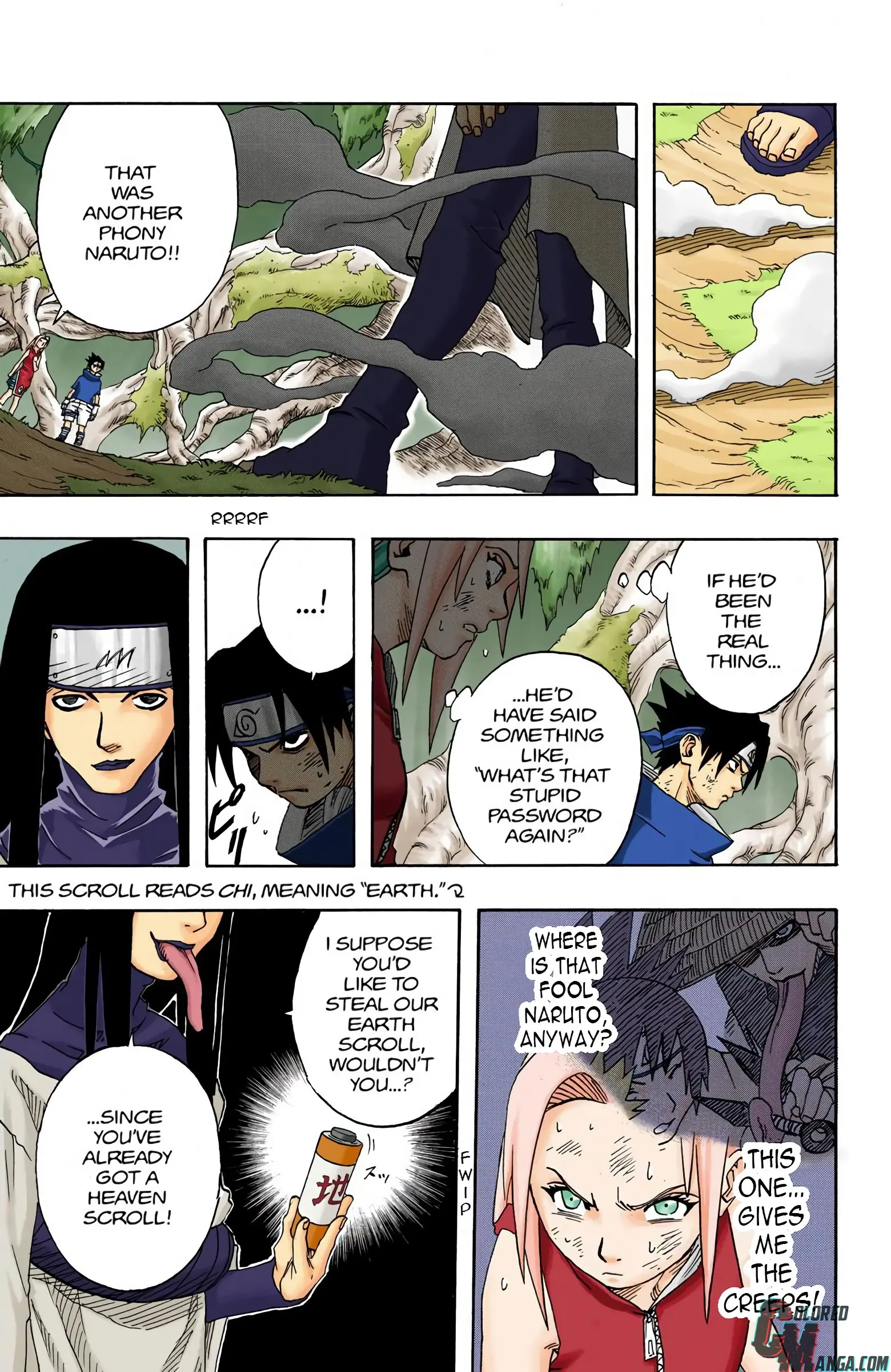 Naruto Colored Manga Online, chapter 47, page 5